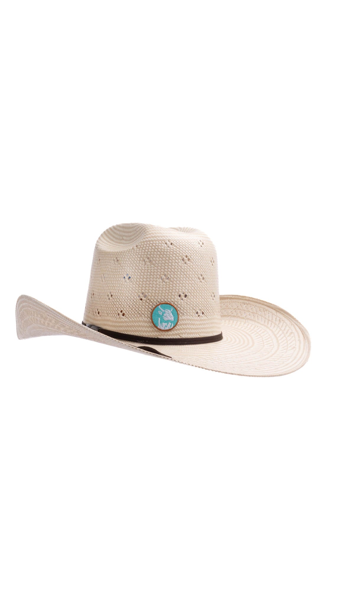 Rock'em Circle Hat Patch 2024 - Trendy Embroidered Iron-On Patch for Hats, Jackets & Bags - Perfect for DIY Fashion, Customization & Gifts