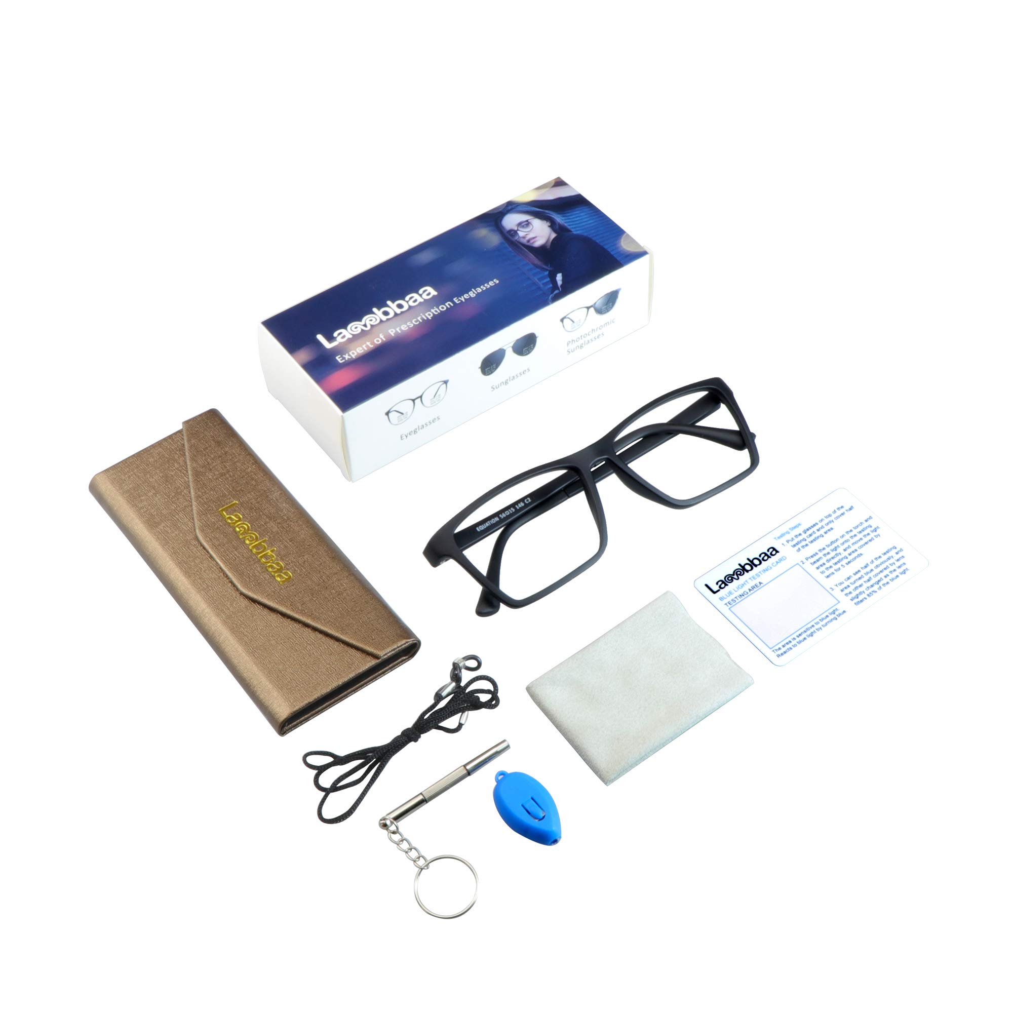 Blue Light Blocking Glasses for Computer & Screen Use - Anti Eyestrain UV Protection Round Frame Lightweight Eyewear - Perfect for Office, Gaming & Digital Eye Strain Relief