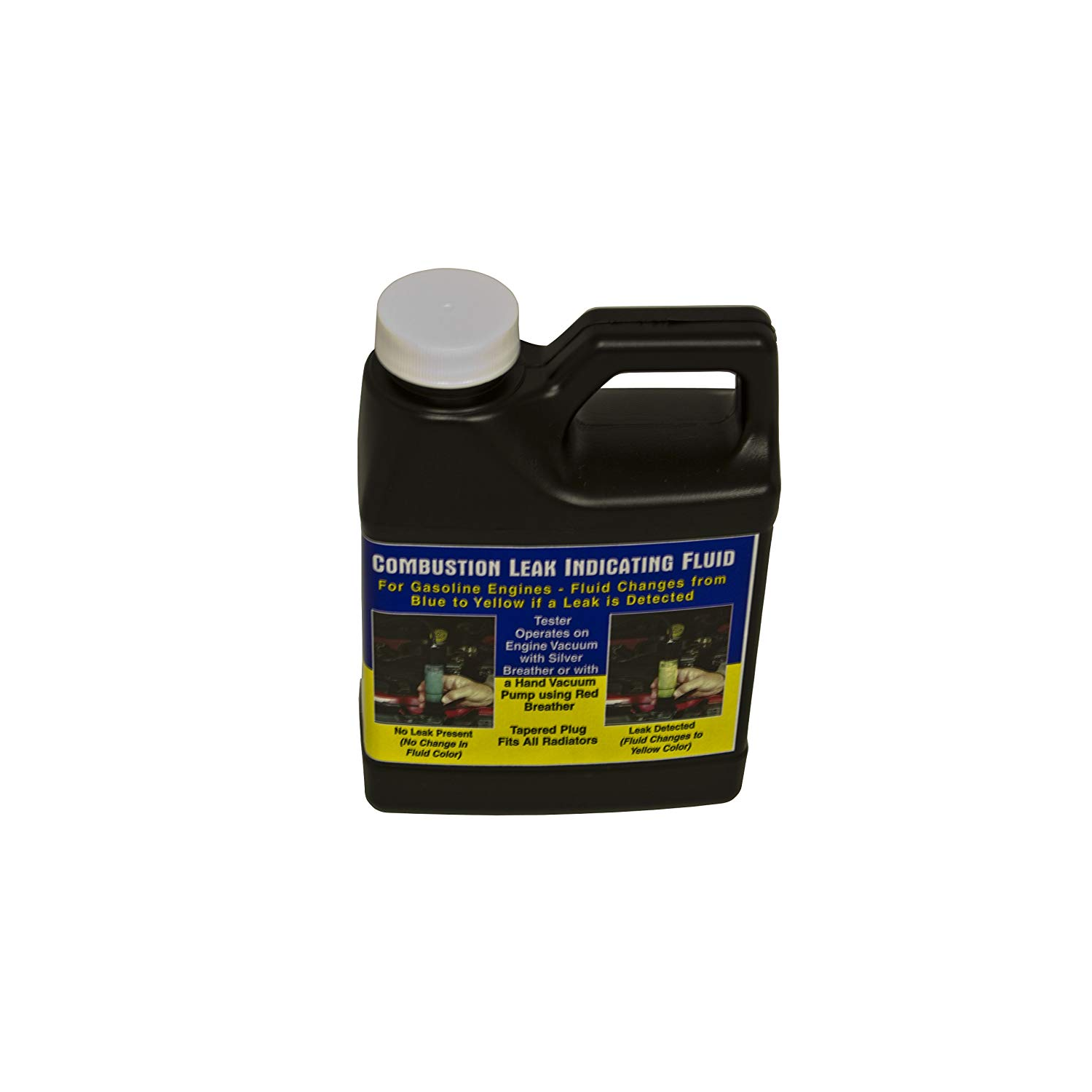 Lisle 75630 Combustion Leak Test Kit - 16 oz Engine Coolant Tester for Head Gasket & Crack Detection - Perfect for Automotive Diagnostics & Preventive Maintenance
