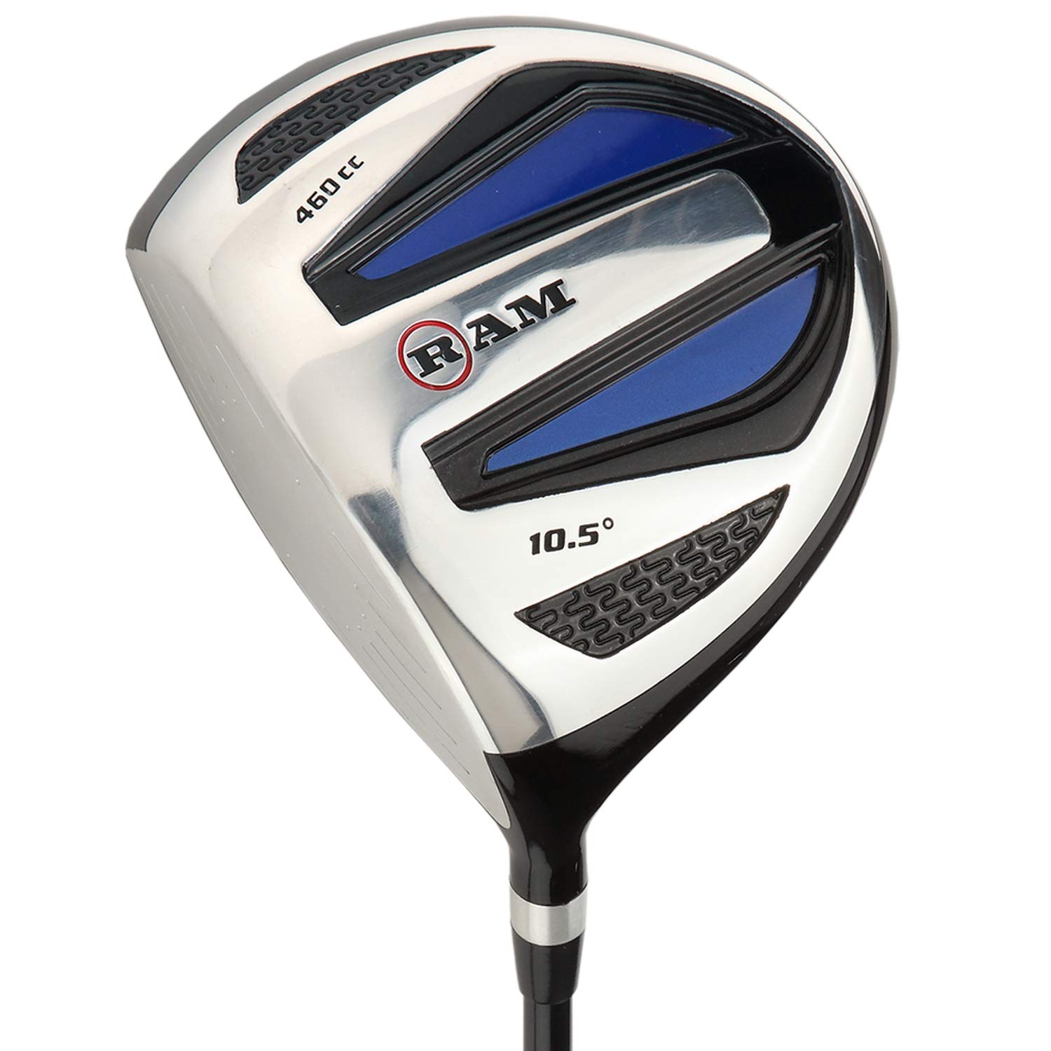 Ram Golf EZ3 Mens Wood Set - Graphite Driver, 3 & 5 Wood Lefty - w/Headcovers, Ideal for Left-Handed Golfers