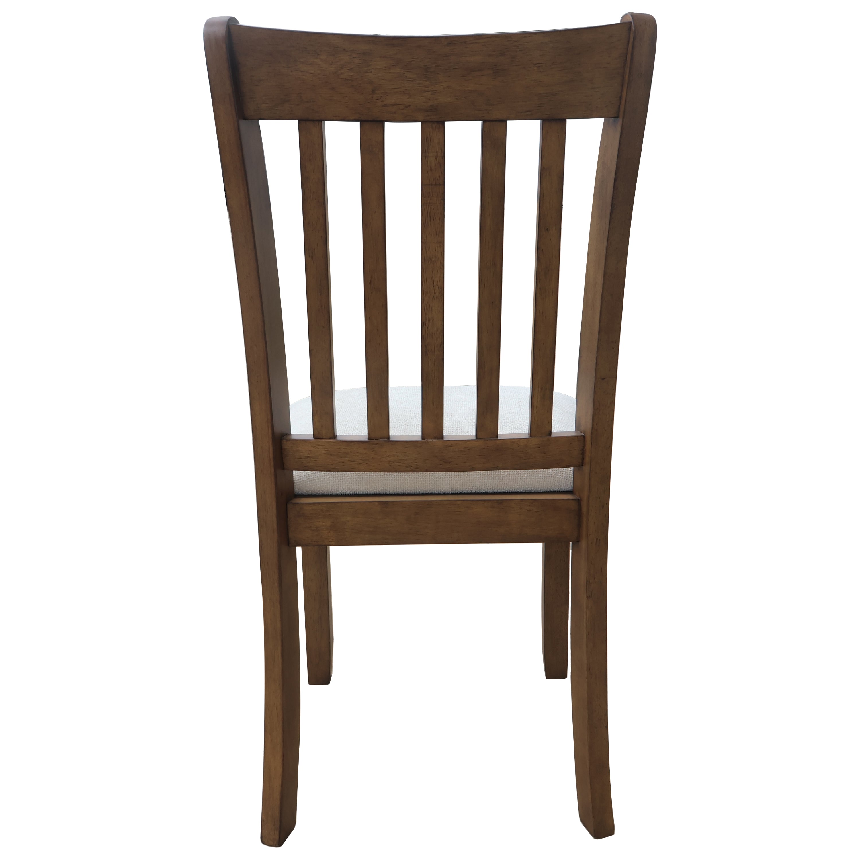 Light Brown Wooden Dining Chairs Set of 2 - Cushioned Seats & Sturdy Back for Kitchen, Breakfast Nook or Dining Room - Comfortable Modern Home Furniture for Family Meals & Entertaining Guests