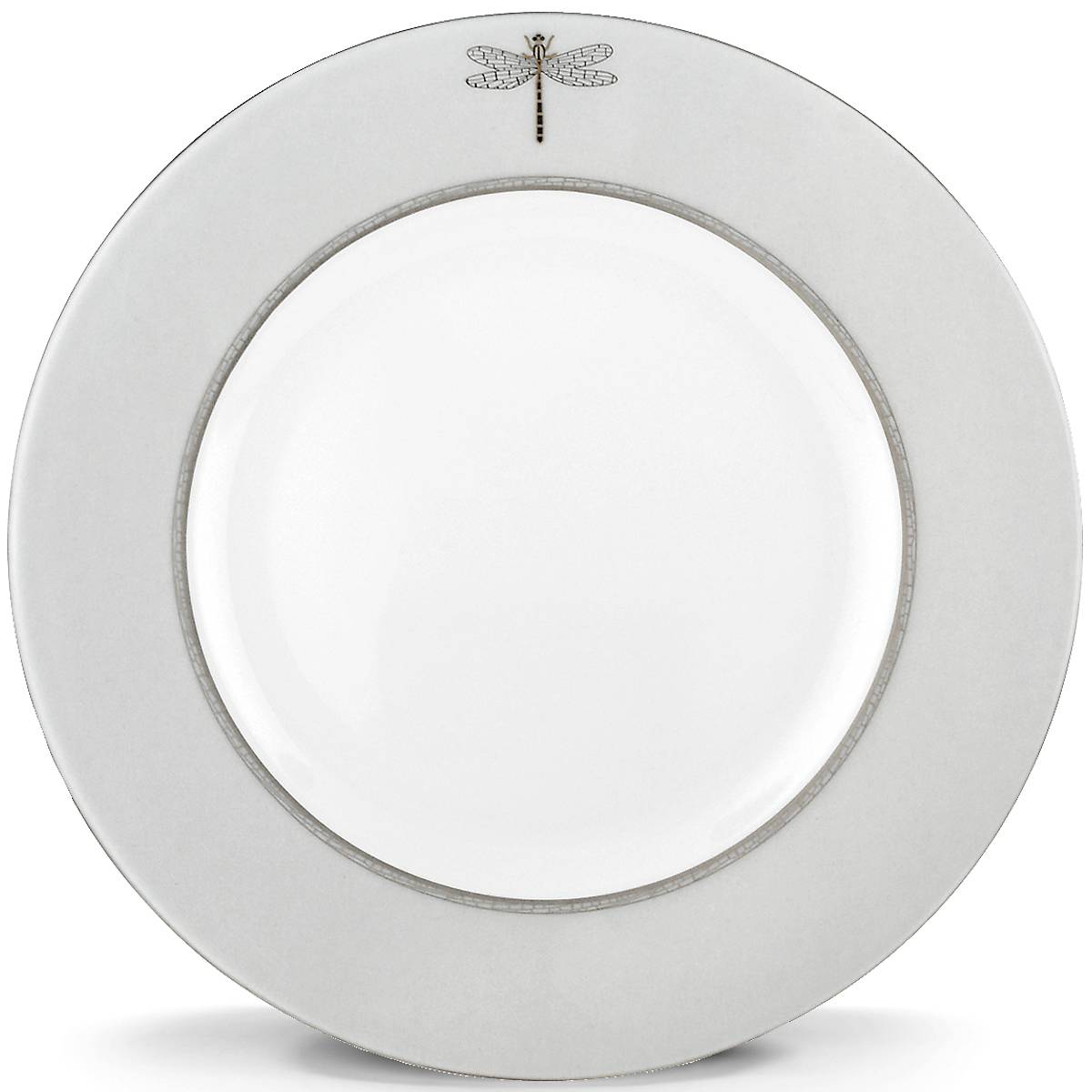 June Lane Elegant Porcelain Dinner Plates - Set of 4, 10.5