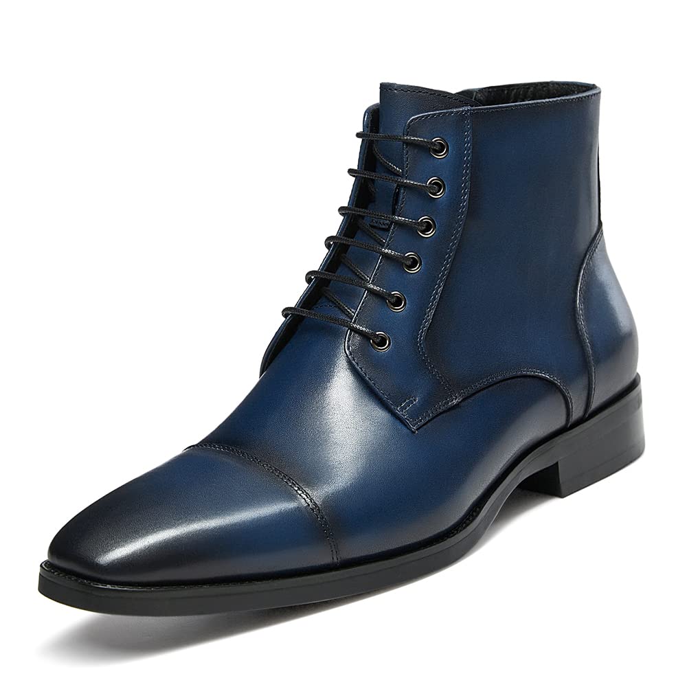 GIFENNSE Men's Dress Boots - Formal Chelsea Boots for Men | Comfortable & Stylish Leather Boots for Office, Wedding & Business Casual Outfits