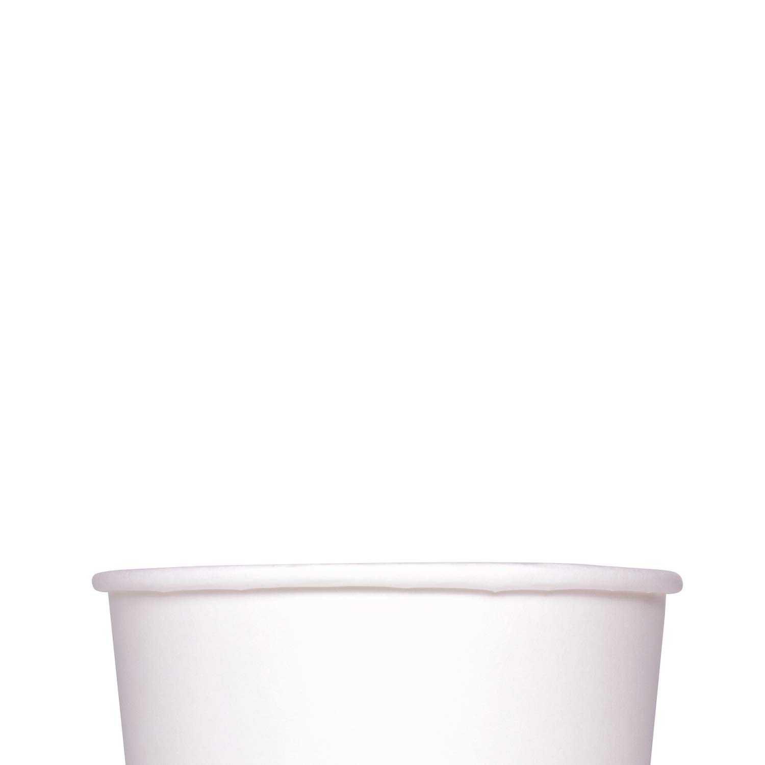 24oz (1000 Count) White Disposable Paper Soup Bowls - Ideal for Hot & Cold Foods, Soups, Noodles, Pasta, Snacks - Perfect for Restaurants, Catering, Parties, Picnics & Takeout (C-KDP24W)