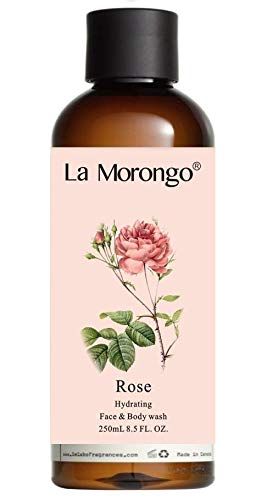 Luxury Rose Scented Bath & Shower Gel - 250ml Hydrating Body Wash for Soft Skin | Perfect for Relaxing Baths & Spa Days at Home
