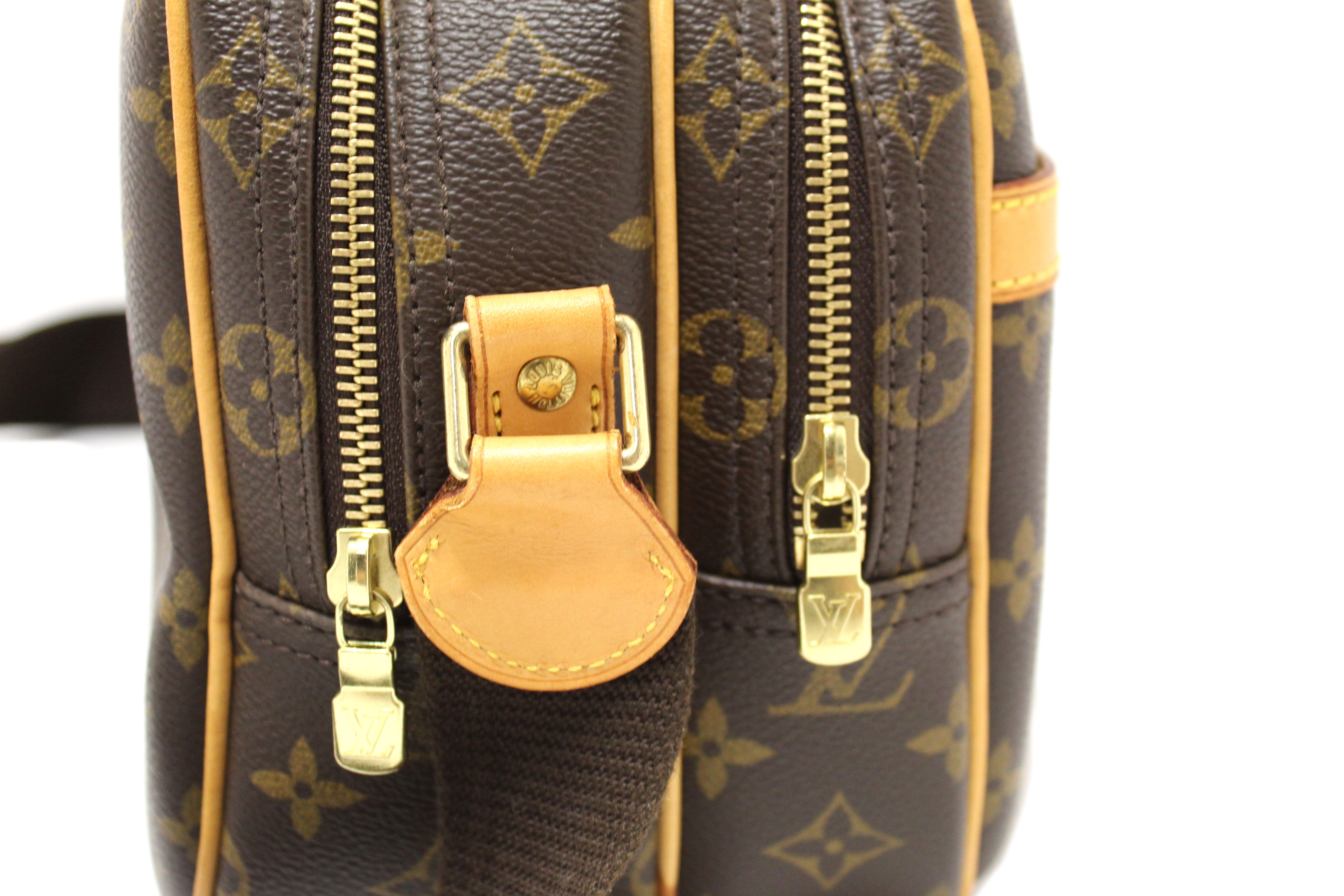 Authentic Louis Vuitton Monogram Reporter PM Messenger Bag - Luxury Leather Crossbody Shoulder Bag for Women, Perfect for Work, Travel & Everyday Use