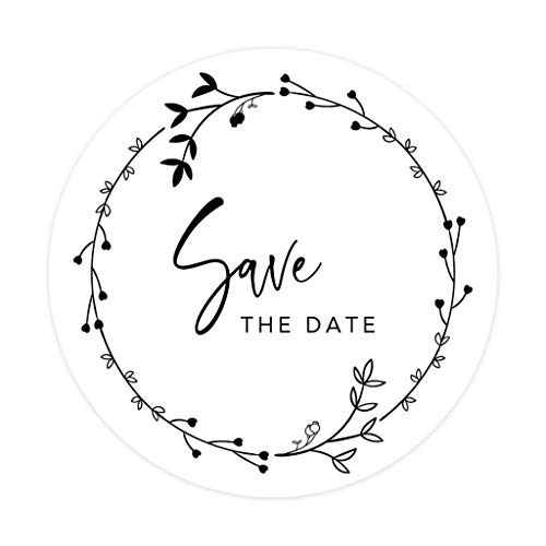 Cursive Black Foliage Frame Design