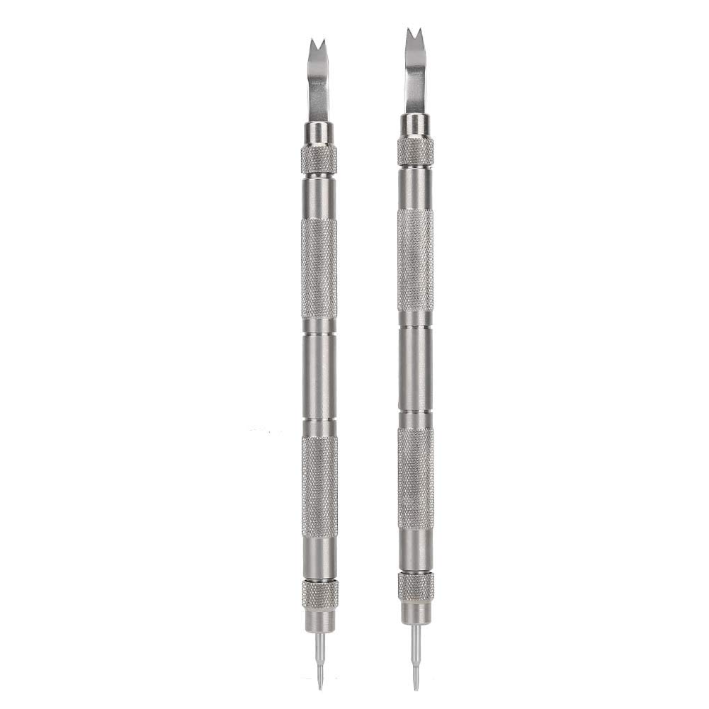 Professional Watch Strap Spring Bar Tool - Knurled Handle Watch Link Pin Remover for Watchmakers & Repair Technicians | Perfect for Watch Band Replacement & Maintenance