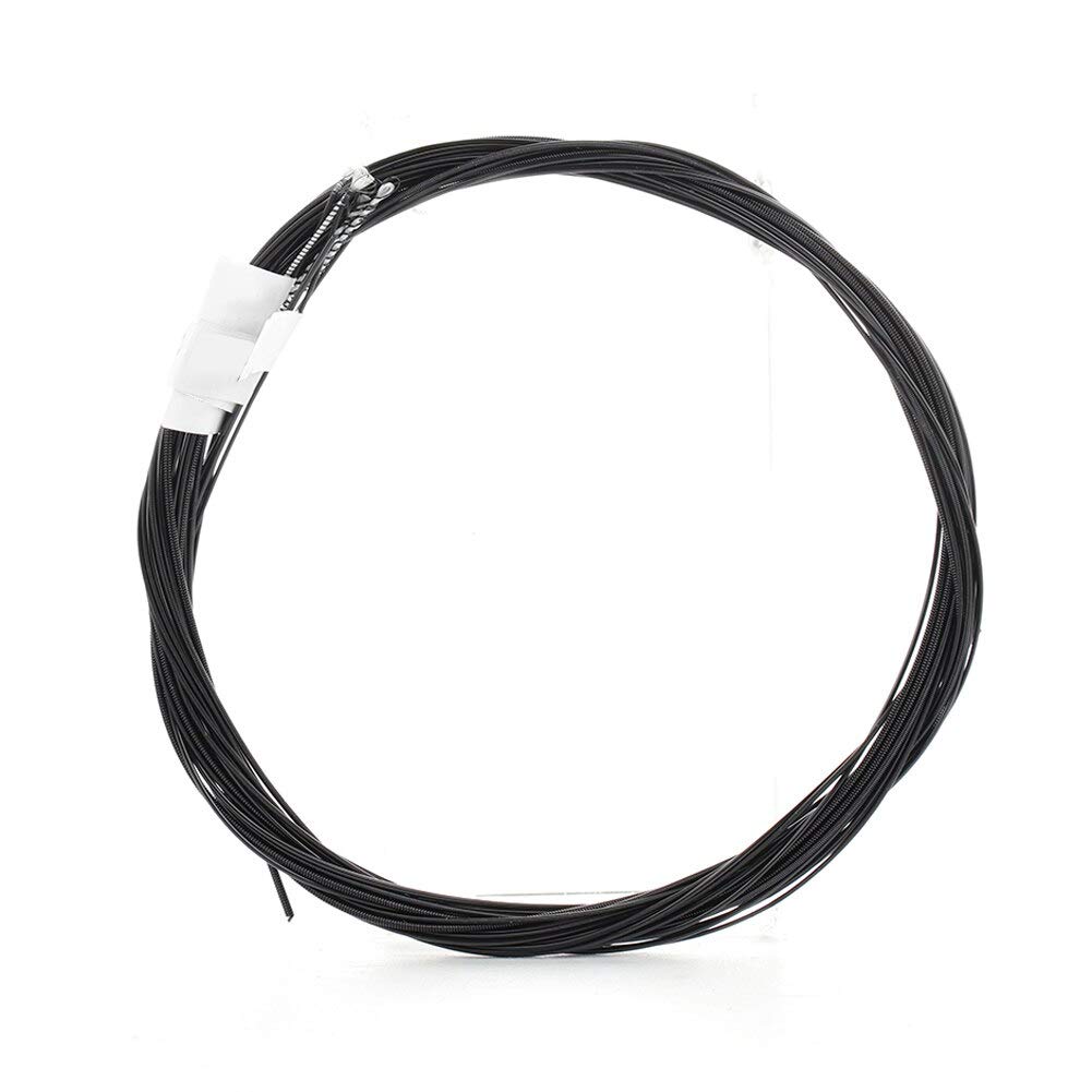 Classic Black Nylon Guitar Strings AC136BK-H Hard Tension (6 Units .0285-.044) - Perfect for Classical Guitar Players & Performances
