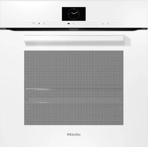 Miele 60cm Built-In Oven H 7660 BP Brilliant White - Pyrolytic Self-Cleaning Oven with 4D Hot Air & PerfectRoast - Perfect for Baking, Roasting & Entertaining