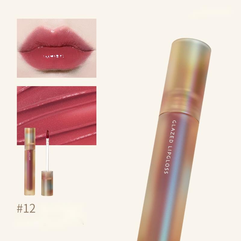 JOOCYEE Spiral Shell Glazed Lip Gloss - Hydrating, Shiny & Non-Sticky Lip Gloss for Women | Perfect for Daily Wear, Parties & Makeup Looks
