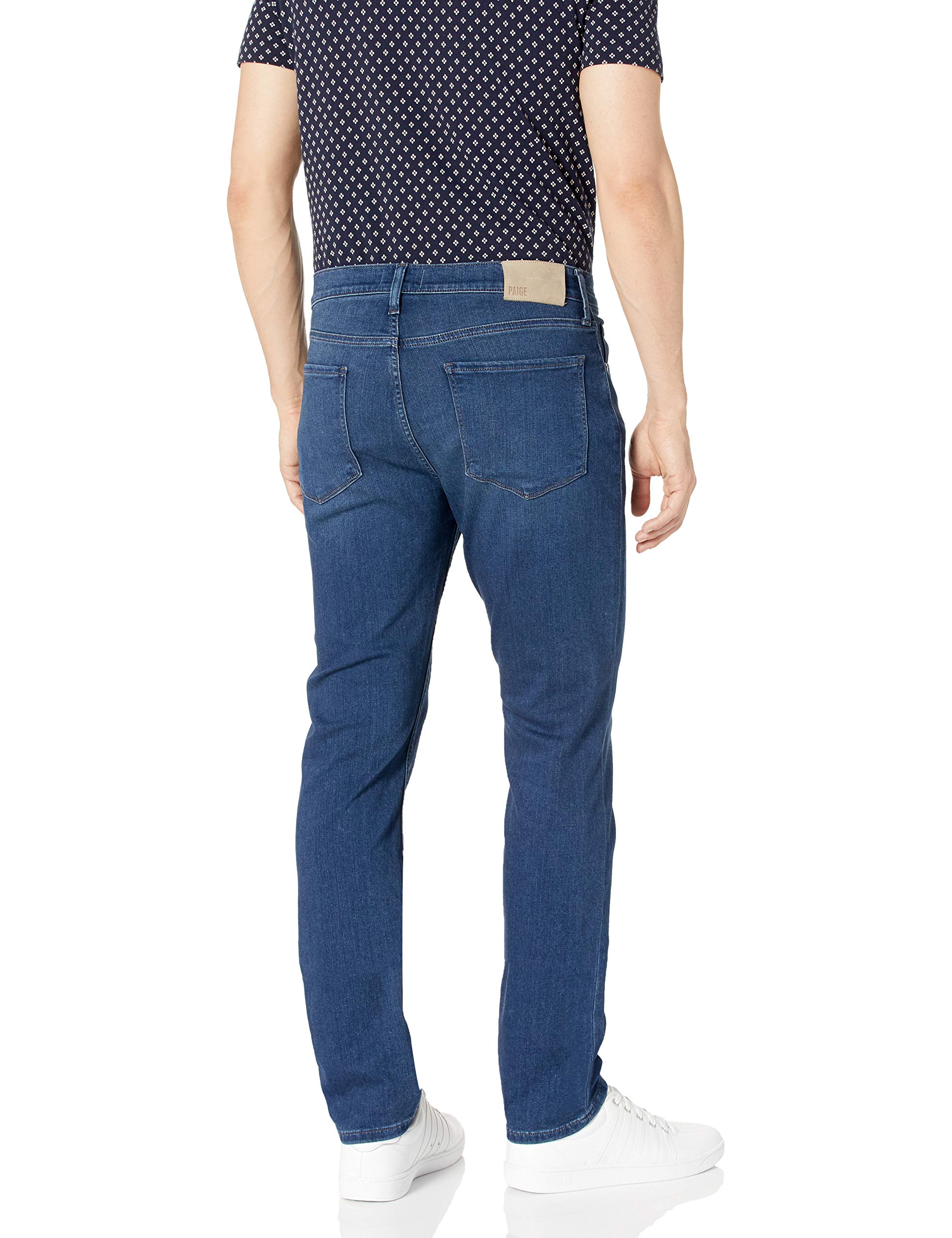 PAIGE Men's Federal Slim Straight Leg Jean - Comfortable & Stylish Denim Pants for Casual Wear, Office & Night Out | Premium Quality Stretch Fit for Everyday Comfort
