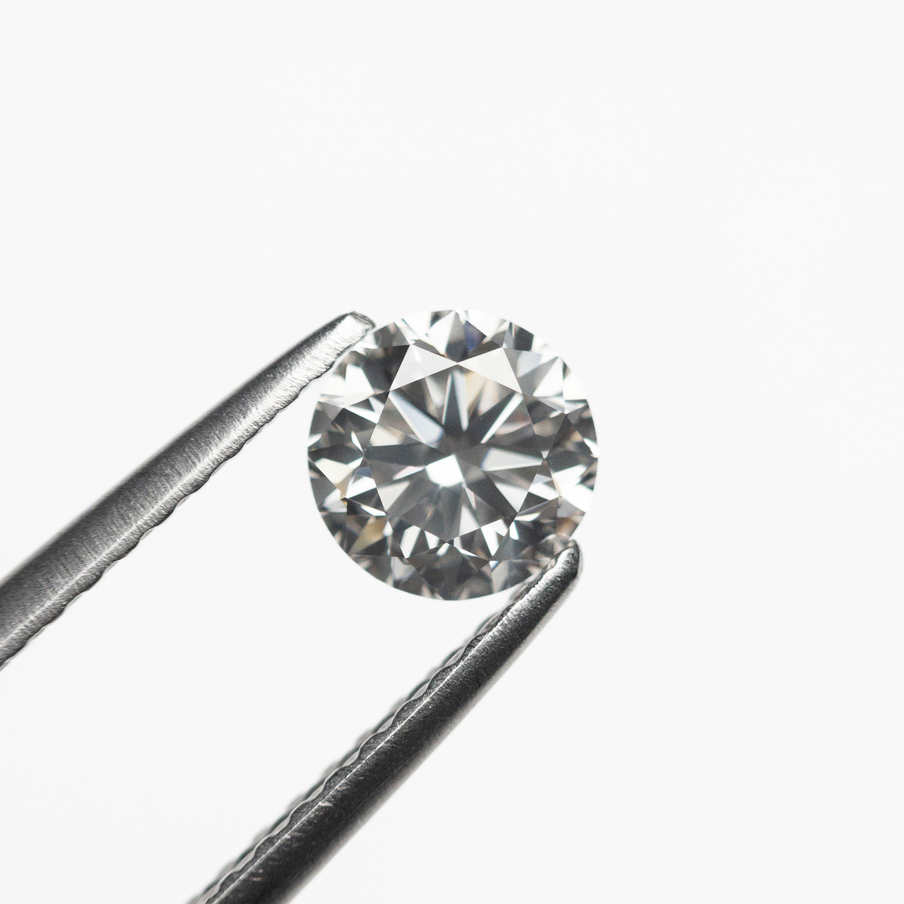 0.60ct Fancy Grey Round Brilliant Cut Diamond - 5.20x5.18x3.32mm (Item#18968-21) | Perfect for Engagement Rings & Fine Jewelry