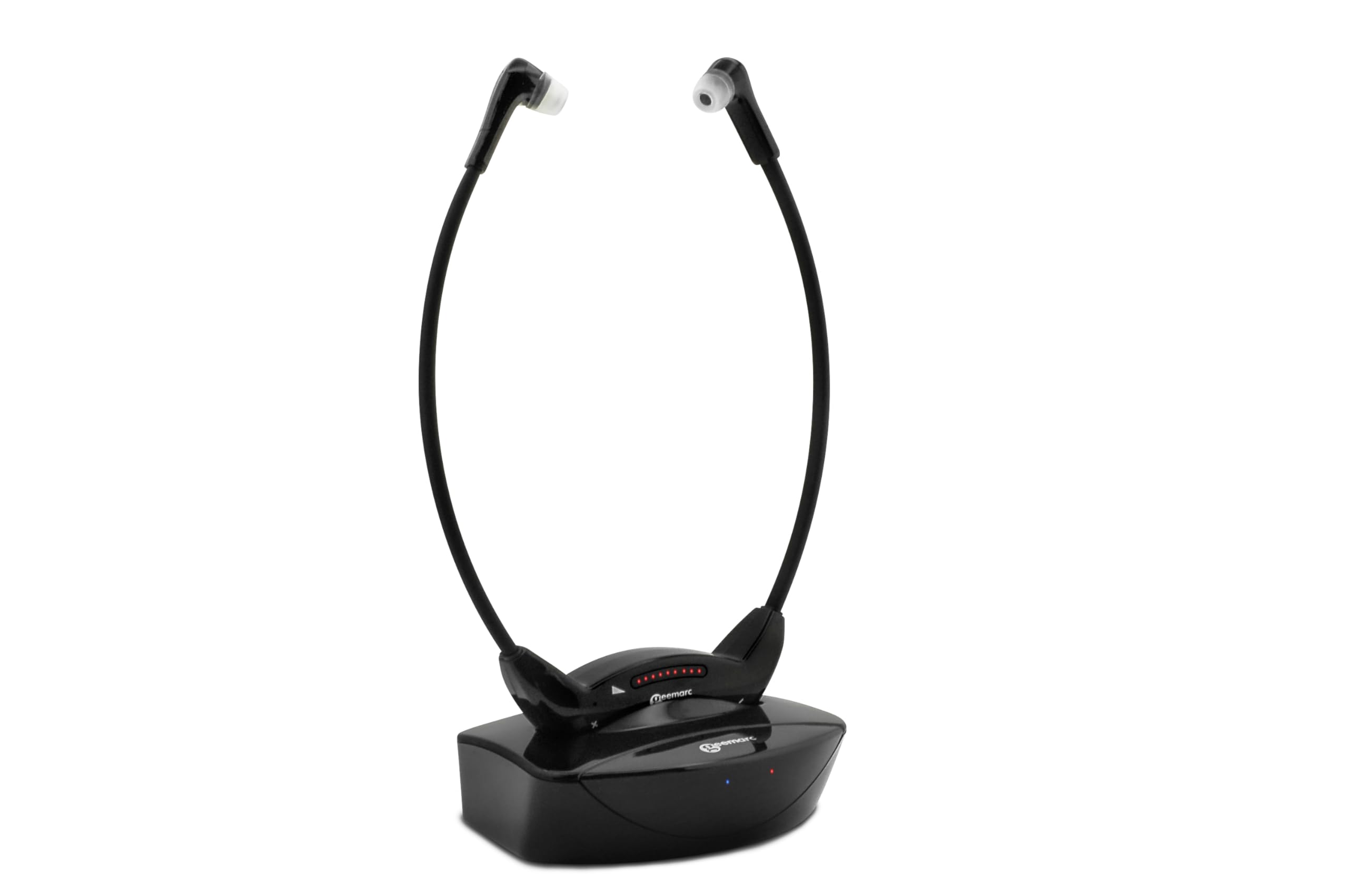 Geemarc CL7700 Wireless Bluetooth Headphones for TV, Computer & Mobile - Amplified Sound for Hearing Loss (Mild to Severe) - Hands-Free Calling - Ideal for Home, Office & Travel Use