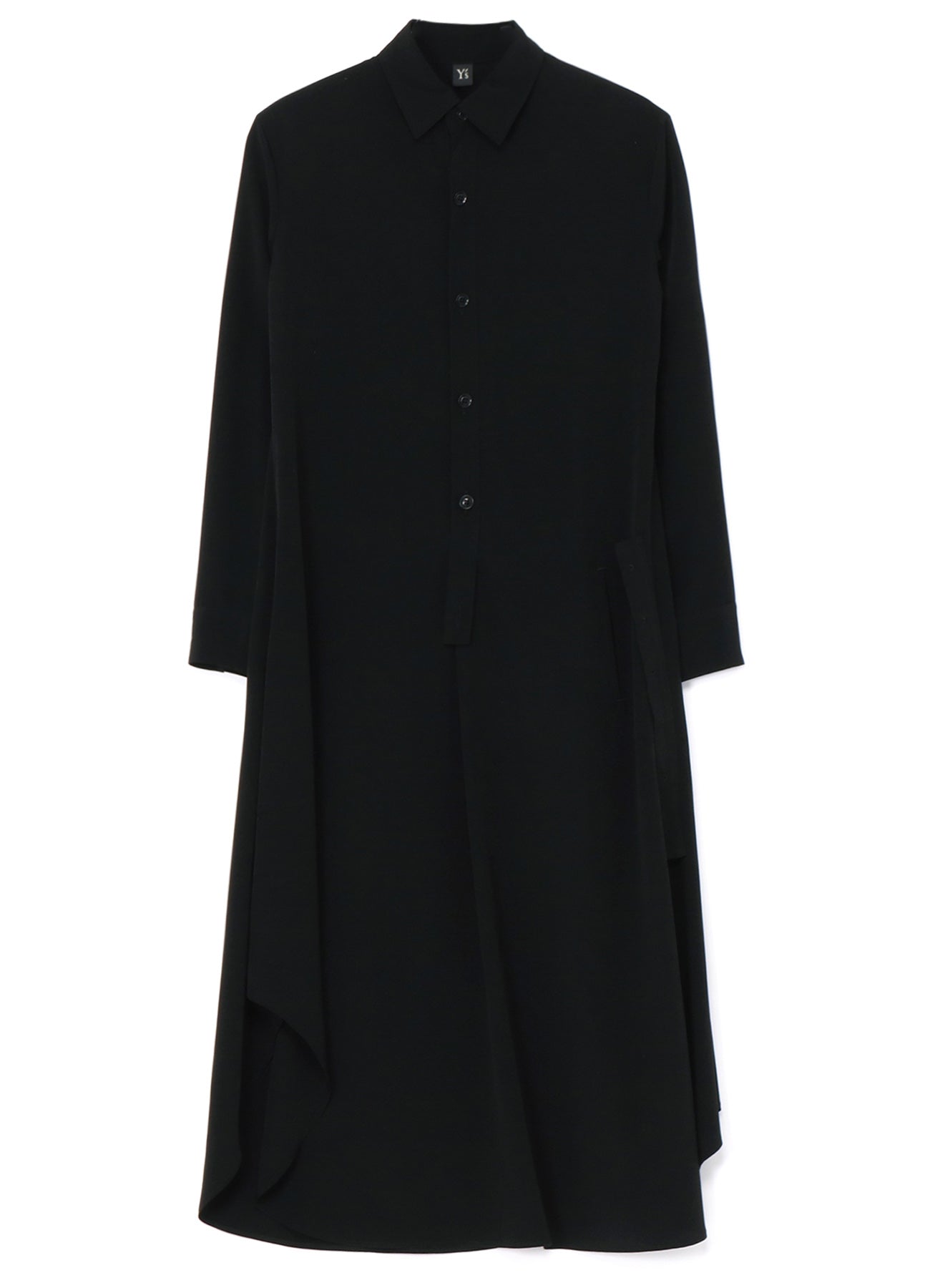 Elegant Crepe de Chine Flared Shirt Dress for Women | Flowy & Comfortable Summer Dress | Perfect for Office, Brunch & Casual Outings