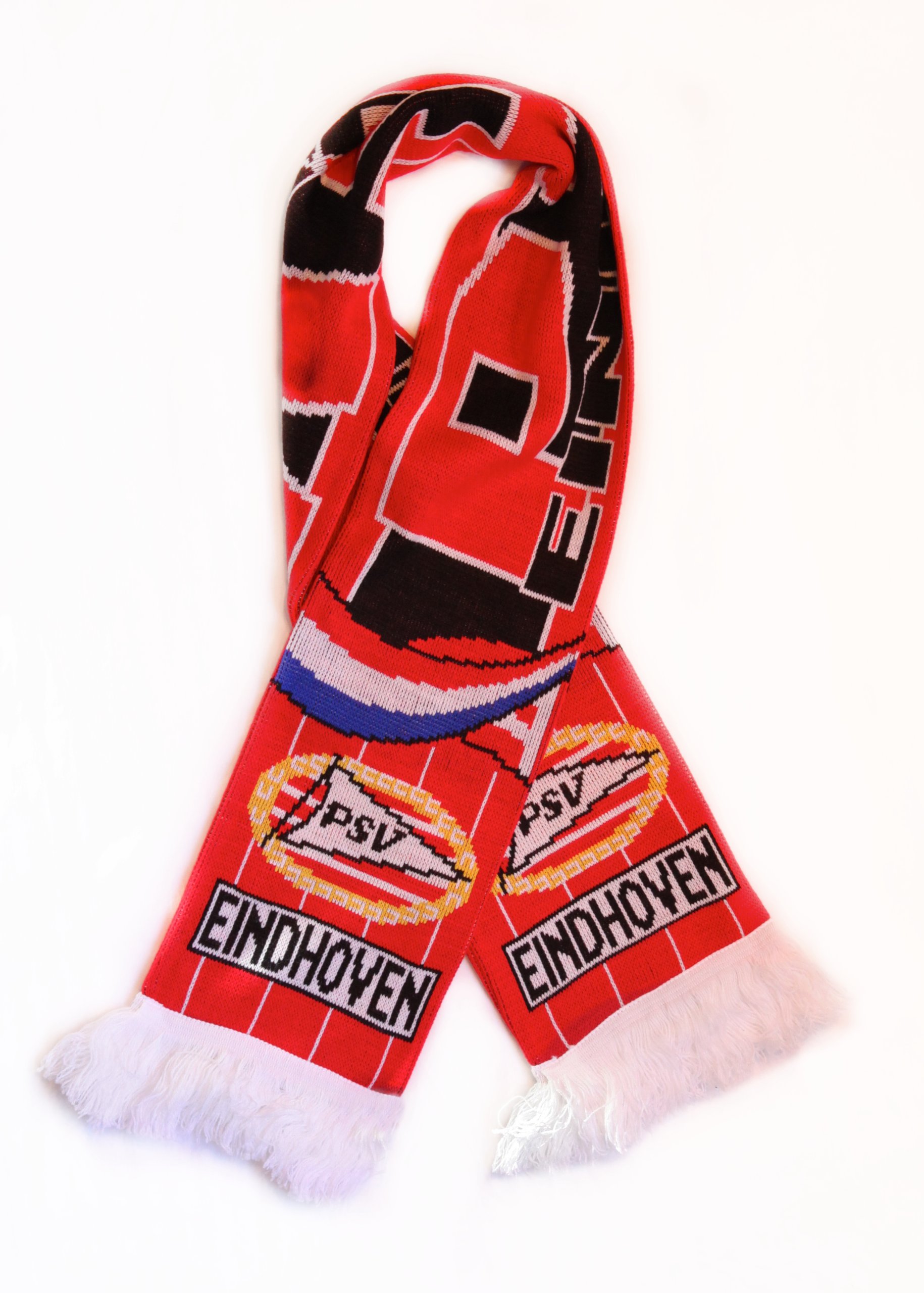 PSV Eindhoven Fan Scarf - Premium Acrylic Knit Football Scarf for Supporters - Perfect for Matches, Gifts & Cold Weather