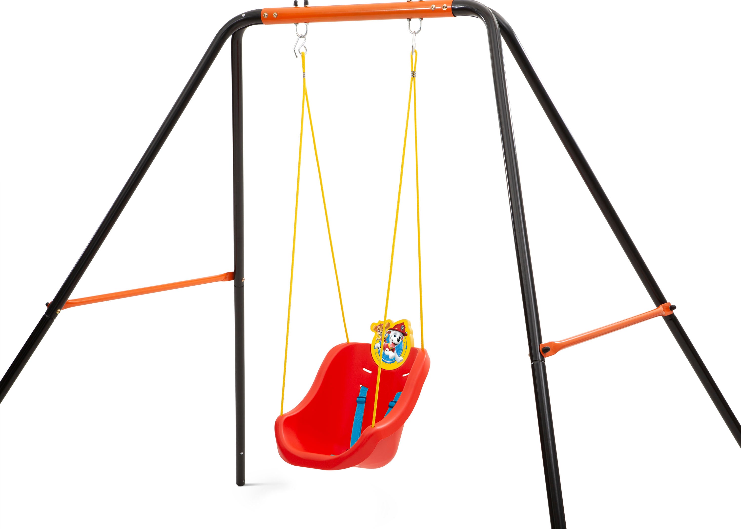 PAW Patrol 2-in-1 Outdoor Kids Swing Set with Adjustable Seat - Perfect for Backyard Playground, Park & Outdoor Activities for Toddlers and Children