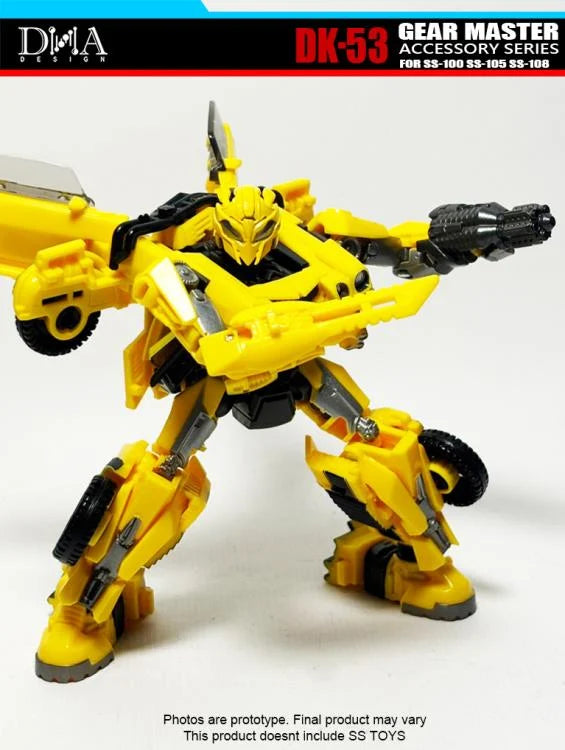 DNA Design DK 53 Upgrade Kit for Transformers Studio Series SS 108, SS 100, SS 105 – Enhance Your Collectible Figures for Display & Customization