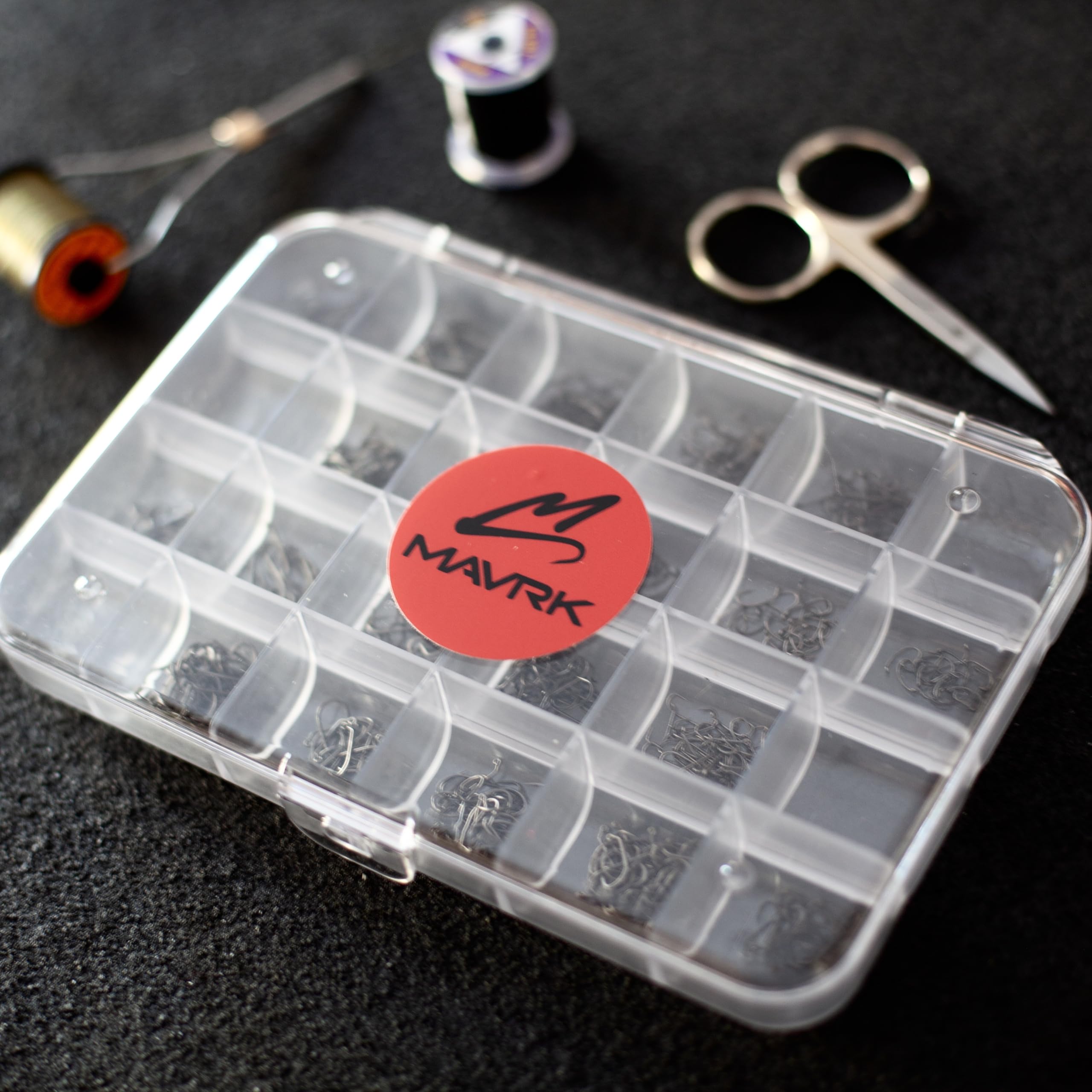 Barbless Euro Nymph Fly Fishing Hooks - Professional Pack of 500 Pieces for Trout, Salmon, and Steelhead Fishing in Rivers and Streams