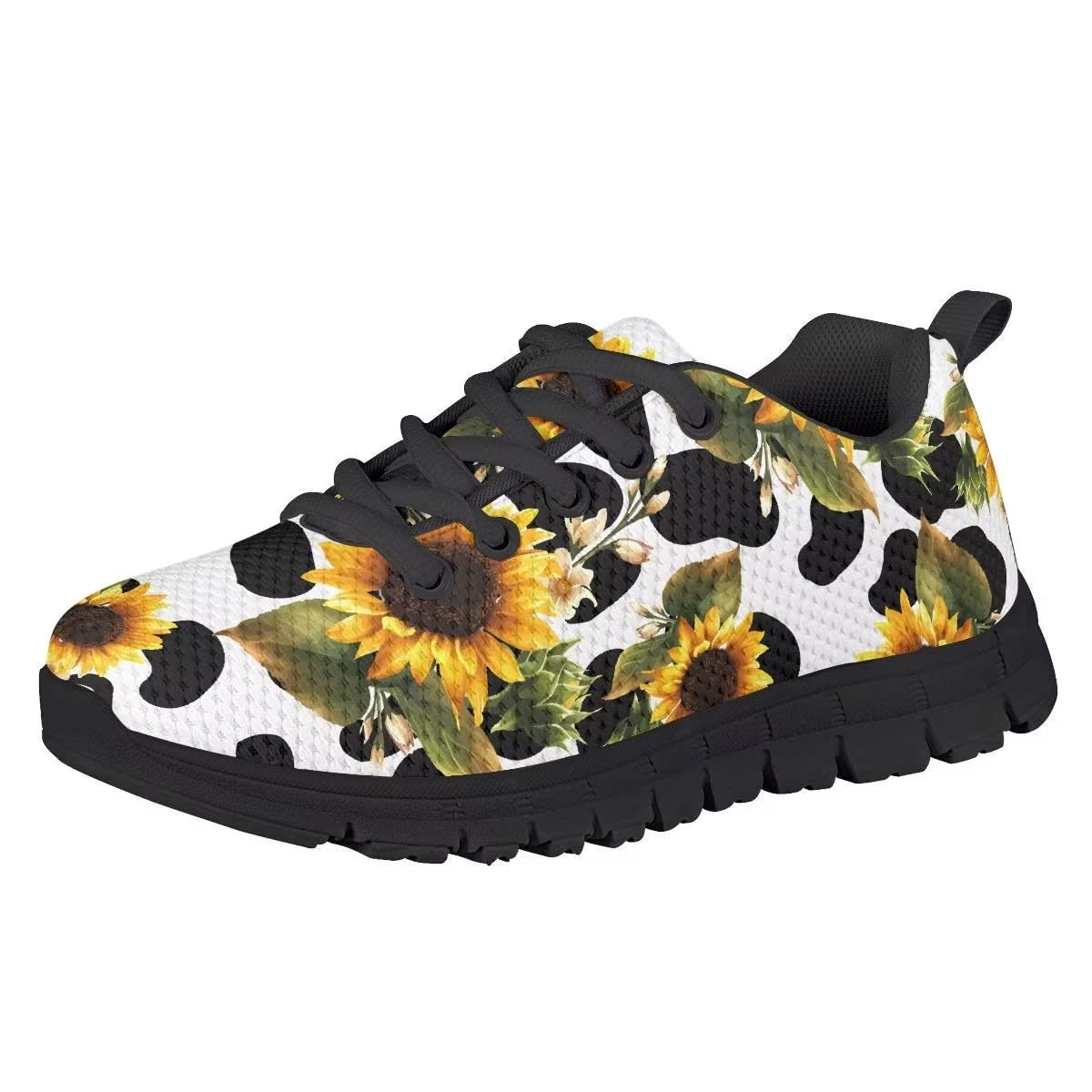 NETILGEN Kids Running Shoes for Boys & Girls - Breathable Knit Mesh Lace-Up Tennis Sneakers for Little & Big Kids - Perfect for School, Sports & Outdoor Play