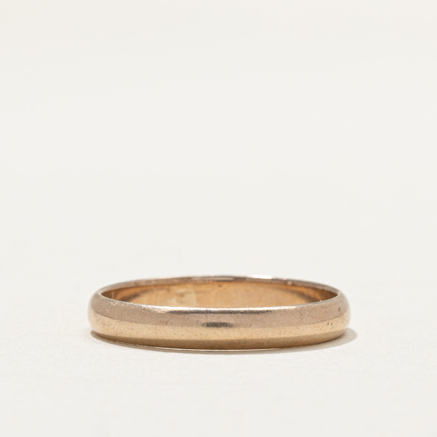 9K Yellow Gold Plain Wedding Band Ring - Size 9.5 for Men & Women | Classic Minimalist Jewelry for Engagement, Anniversary & Everyday Wear