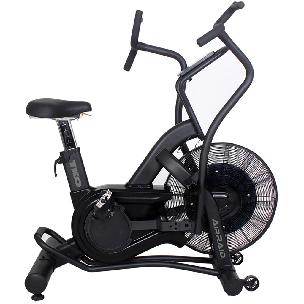 TKO AirRaid Bike 8AB - Premium Folding Exercise Bike for Home & Gym Workouts - Perfect for Cardio, Weight Loss & Indoor Cycling Training