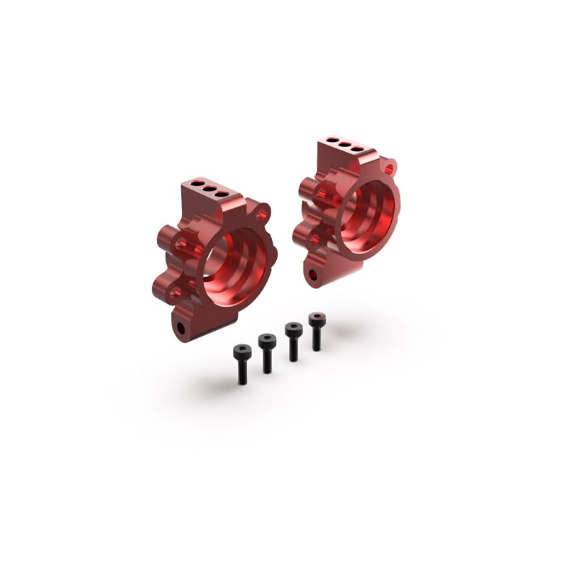 AK-917 Rear Steering Hub Set - High-Performance Red Steering Hub Kit for Off-Road Vehicles & RC Cars - Perfect for Drifting, Crawling & Racing Scenarios