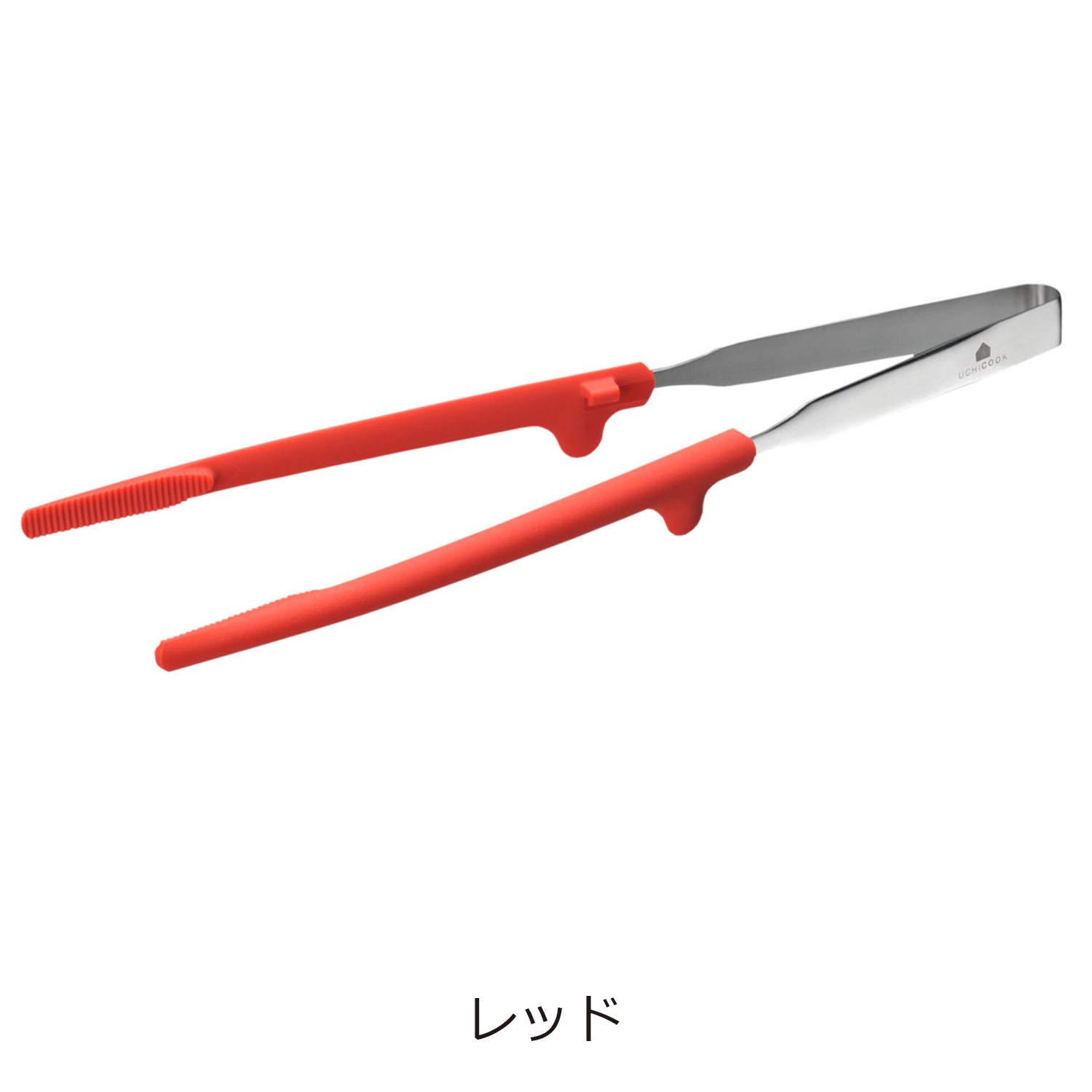 UchiCook Lockable Chopsticks Set - Premium Stainless Steel Chopsticks with Secure Locking Mechanism (Red) - Perfect for Asian Cuisine, Travel, and Home Dining