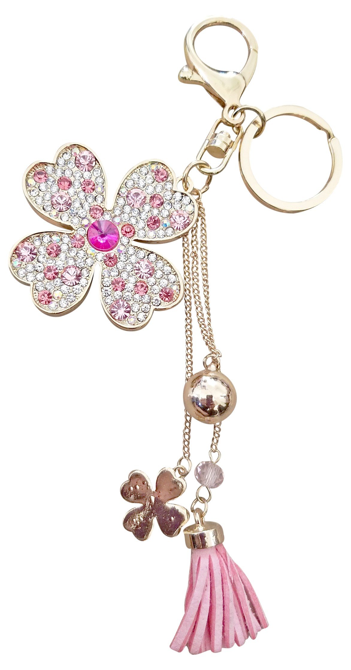 Sparkling Rhinestone Keychain for Women - Elegant Handbag & Purse Charms - Perfect for Gifts, Party Favors, and Everyday Accessories