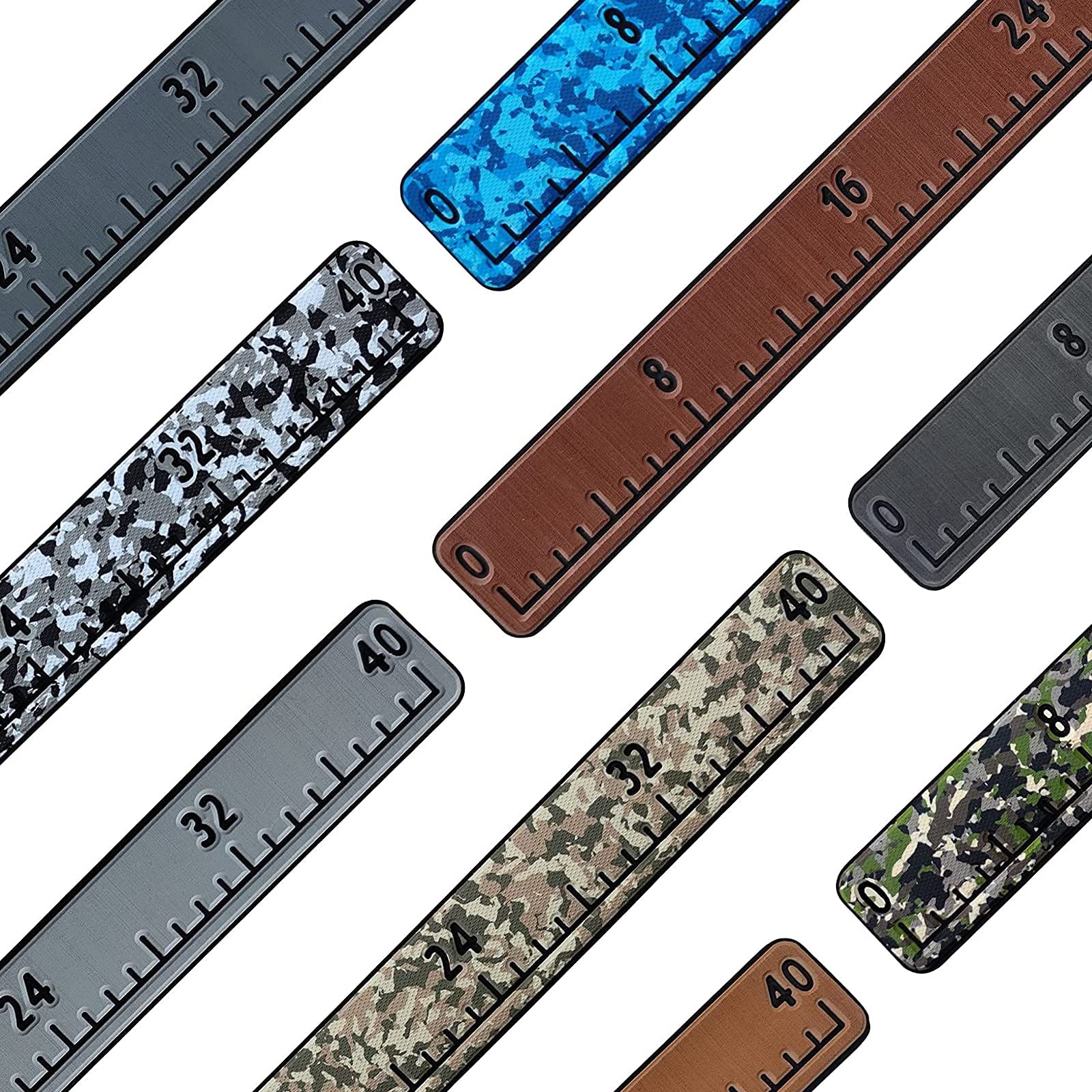 KXKZREN 40 Inch Foam Fish Measuring Ruler - Waterproof, UV Resistant, Easy to Clean - Perfect for Fishing Boats, Yachts, Kayaks & Outdoor Angling Adventures