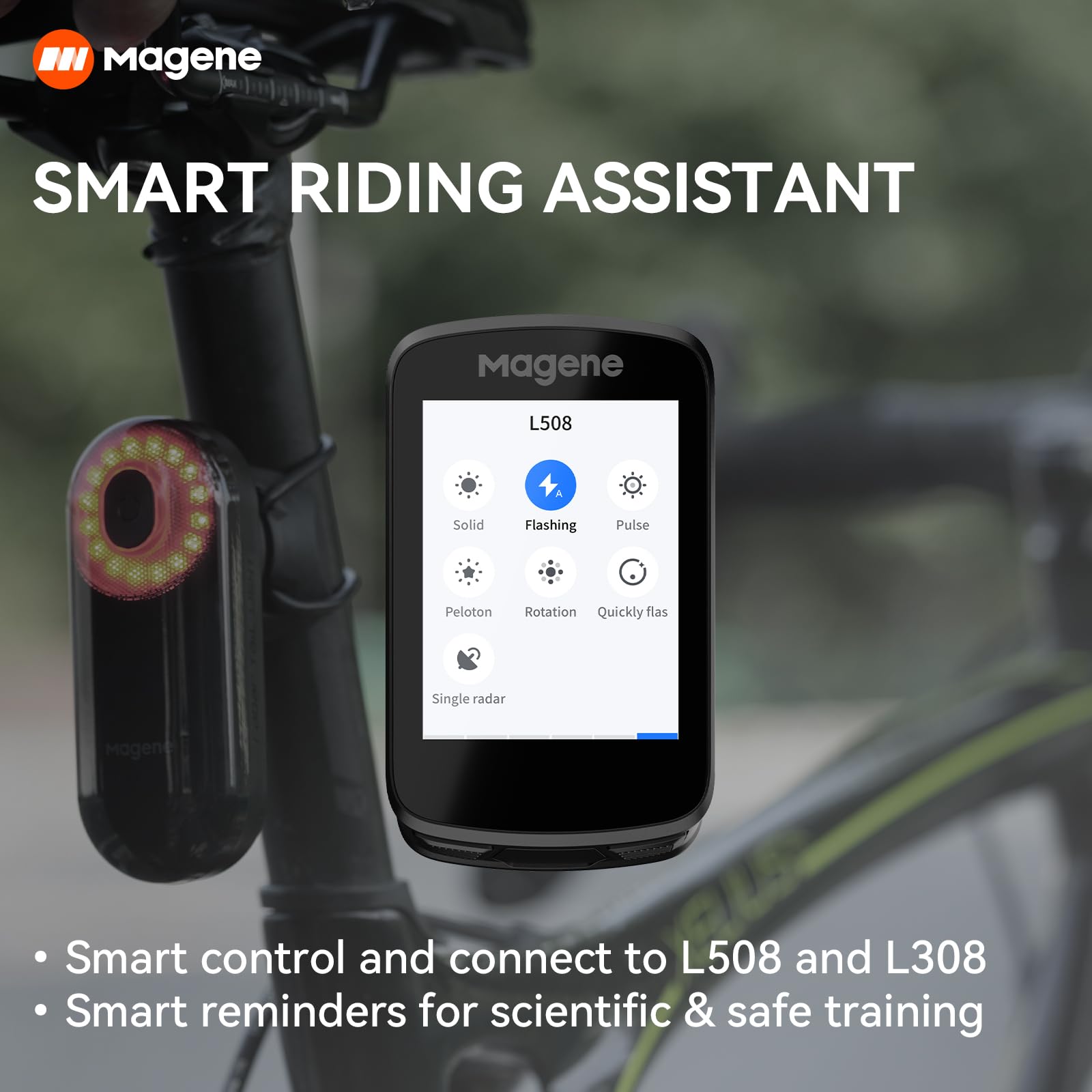 Magene C506 GPS Bike Computer - 2.4
