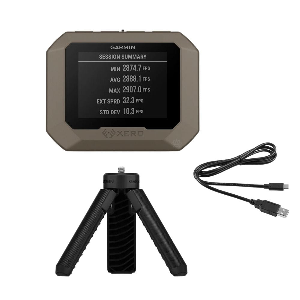 Garmin Xero C1 Pro Chronograph - Wireless Ballistic Calculator for Shooting & Hunting (100-5000 FPS) | Precision Ballistics for Long-Range Shooting, Hunting & Competitive Marksmanship