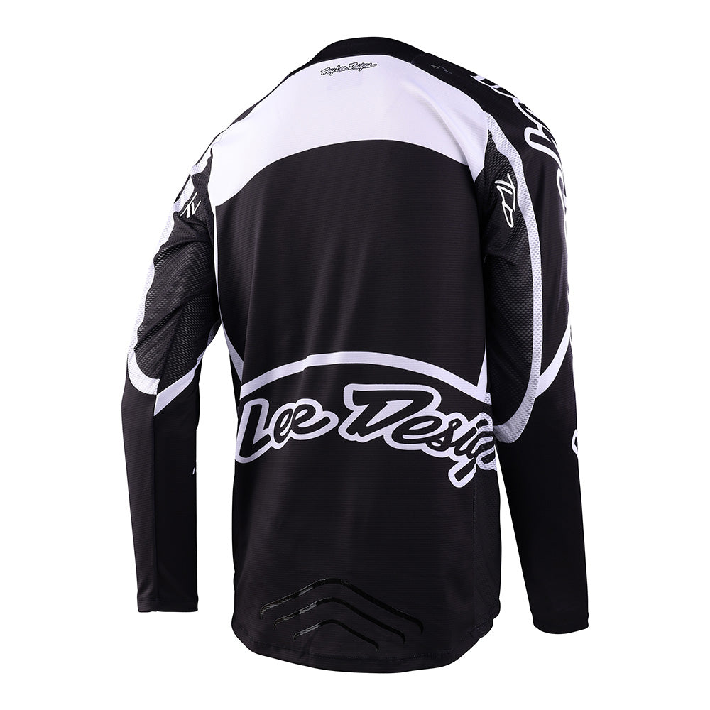 SE Pro Jersey Radian Black/White - High-Performance Sports Jersey for Men & Women - Perfect for Running, Gym Workouts & Outdoor Activities