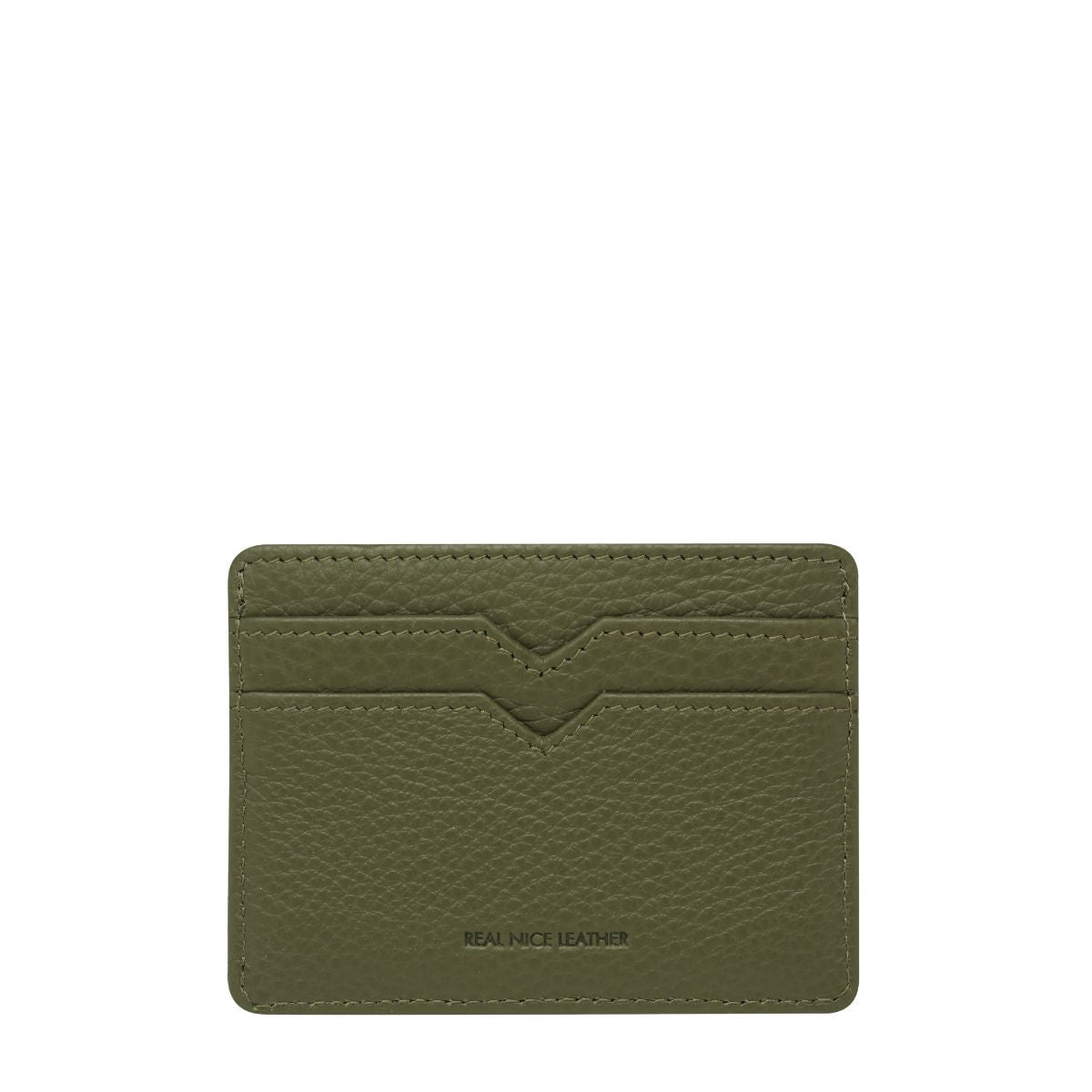 STATUS ANXIETY Together For Now Genuine Leather Card Holder - Slim RFID Blocking Wallet for Men & Women | Perfect for Everyday Use, Travel, and Minimalist Lifestyle