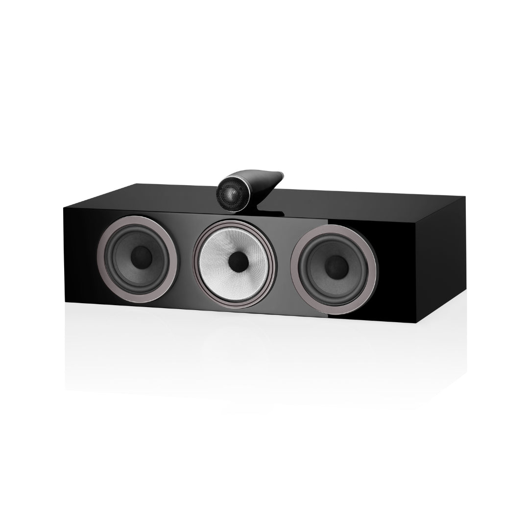 Bowers & Wilkins HTM71 S3 Premium Center Channel Speaker - High-Fidelity Home Theater Sound for Movies, Music & Gaming