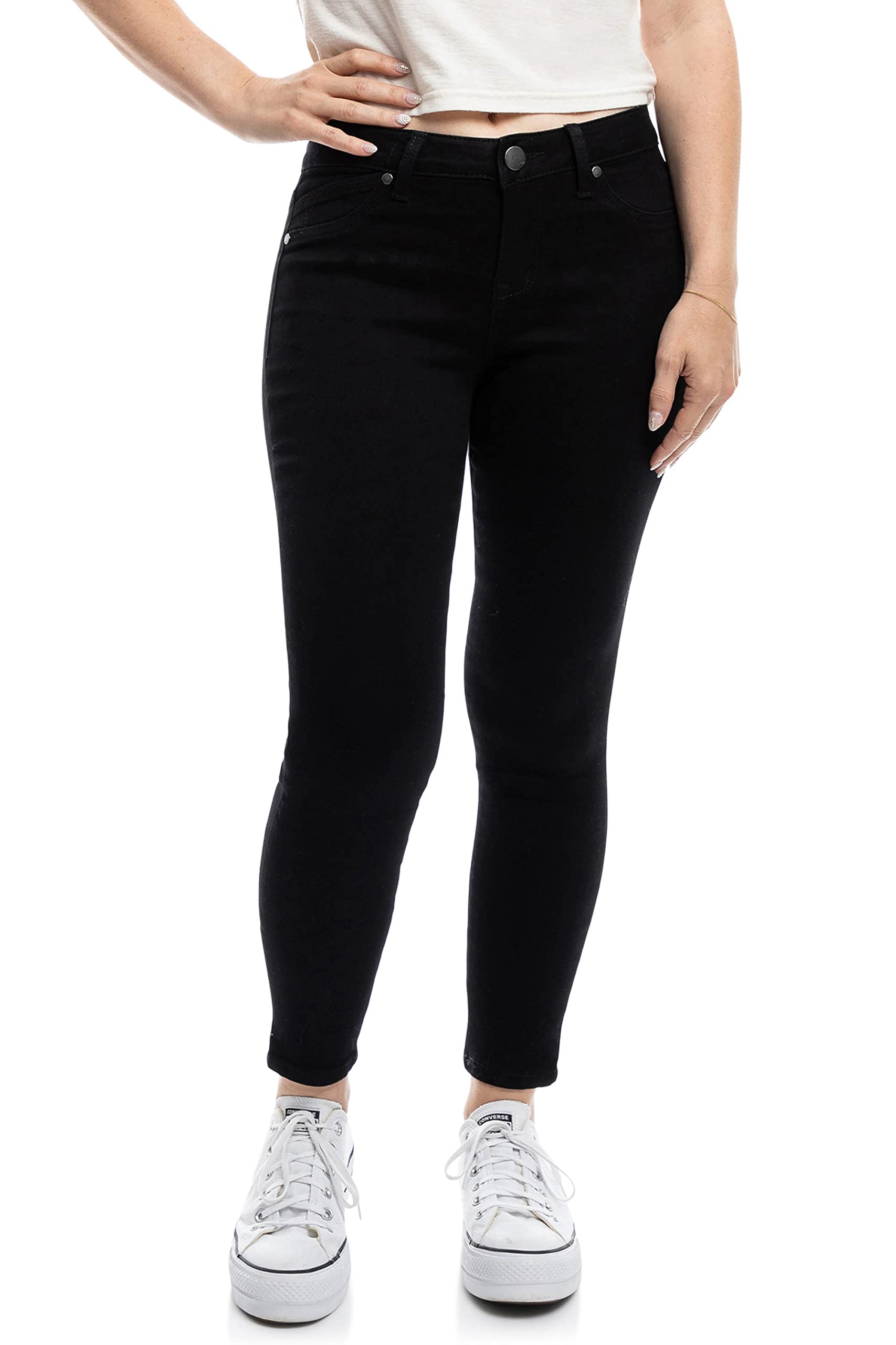 1822 Denim Women's Classic High-Rise Skinny Jeans - Comfortable Stretch Denim for Everyday Wear | Perfect for Work, Casual Outings & Date Nights