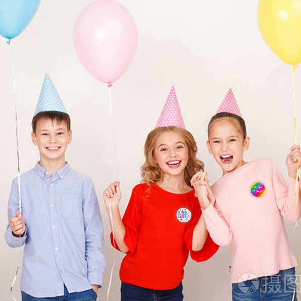 Birthday Button Pin - Fun Party Lapel Pin & Corsage Badge for Birthday Celebrations, Costume Accessories - Perfect for Birthday Parties, Office Celebrations & Special Events