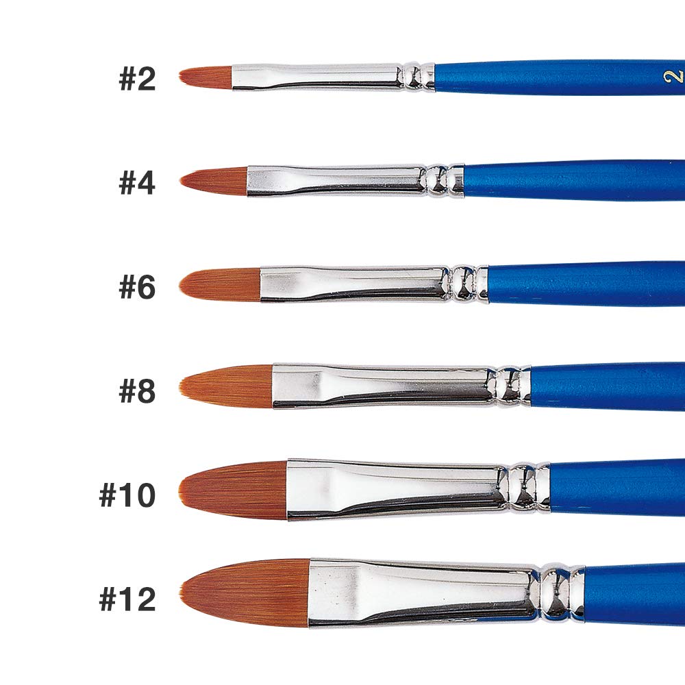 Premium Athena Makeup Brushes - Blue Set for Flawless Foundation & Blending | Perfect for Professional Artists & Home Makeup Kits