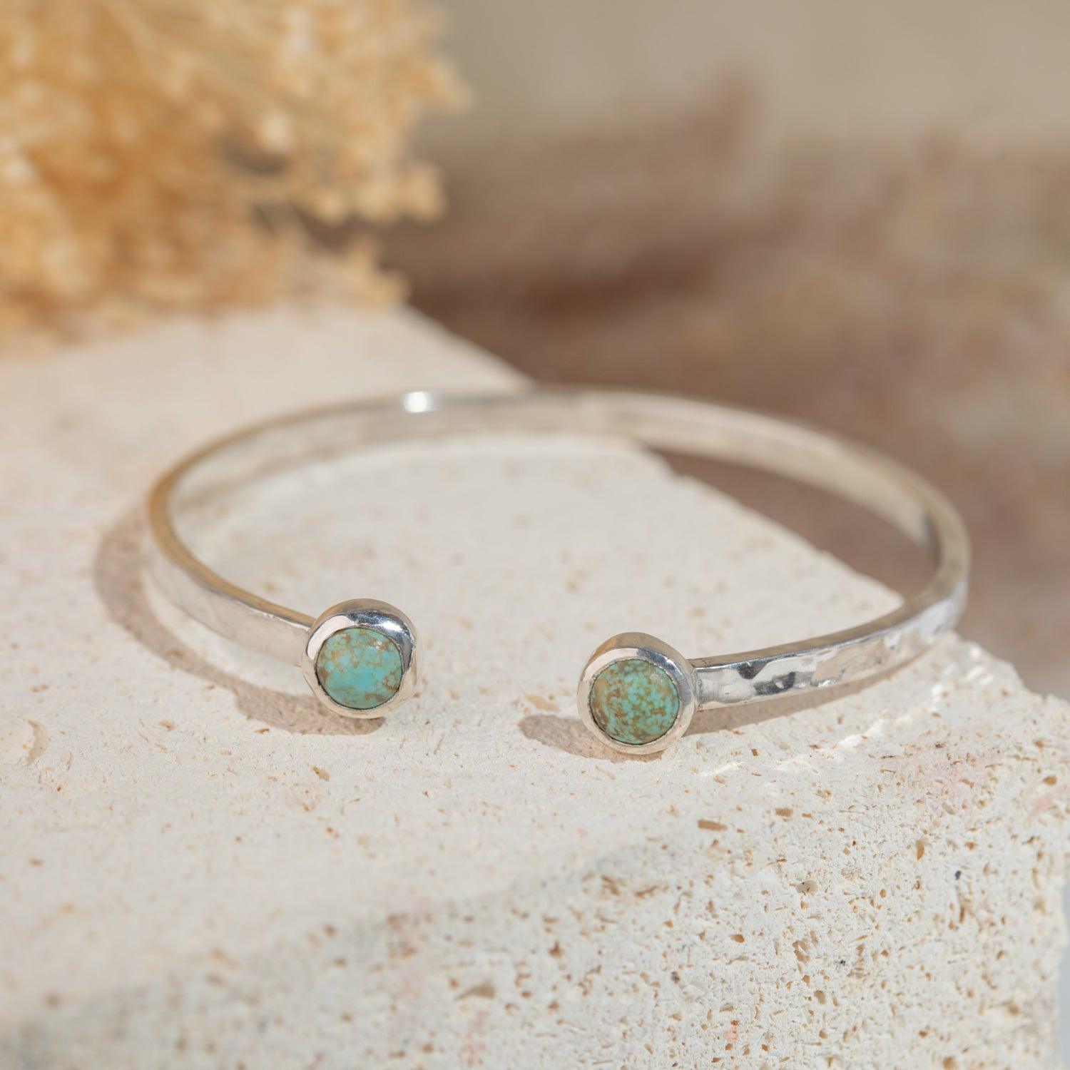 Hathor Silver Bangle Bracelet for Women - Elegant Adjustable Sterling Silver Jewelry Gift for Birthday, Anniversary & Special Occasions