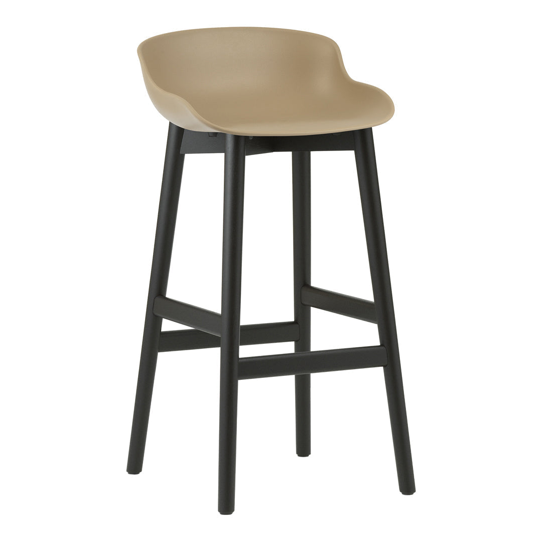 Premium Hyg Bar Stool with Solid Wood Base - Modern Kitchen Island & Home Bar Seating - Perfect for Dining Rooms, Breakfast Nooks & Entertainment Areas