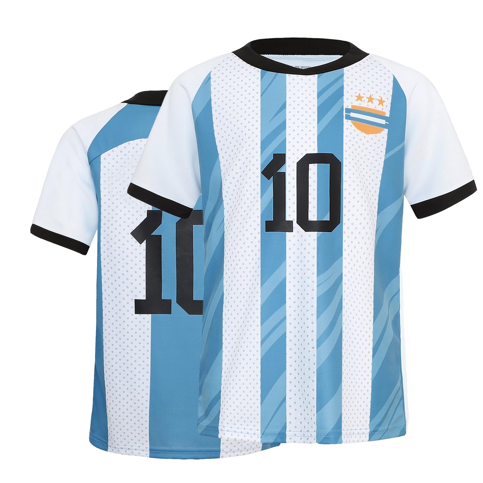 **Kids Soccer Jerseys for Boys & Girls - Youth Football Training Uniform Set - Perfect for Games, Practice & Fan Gifts**