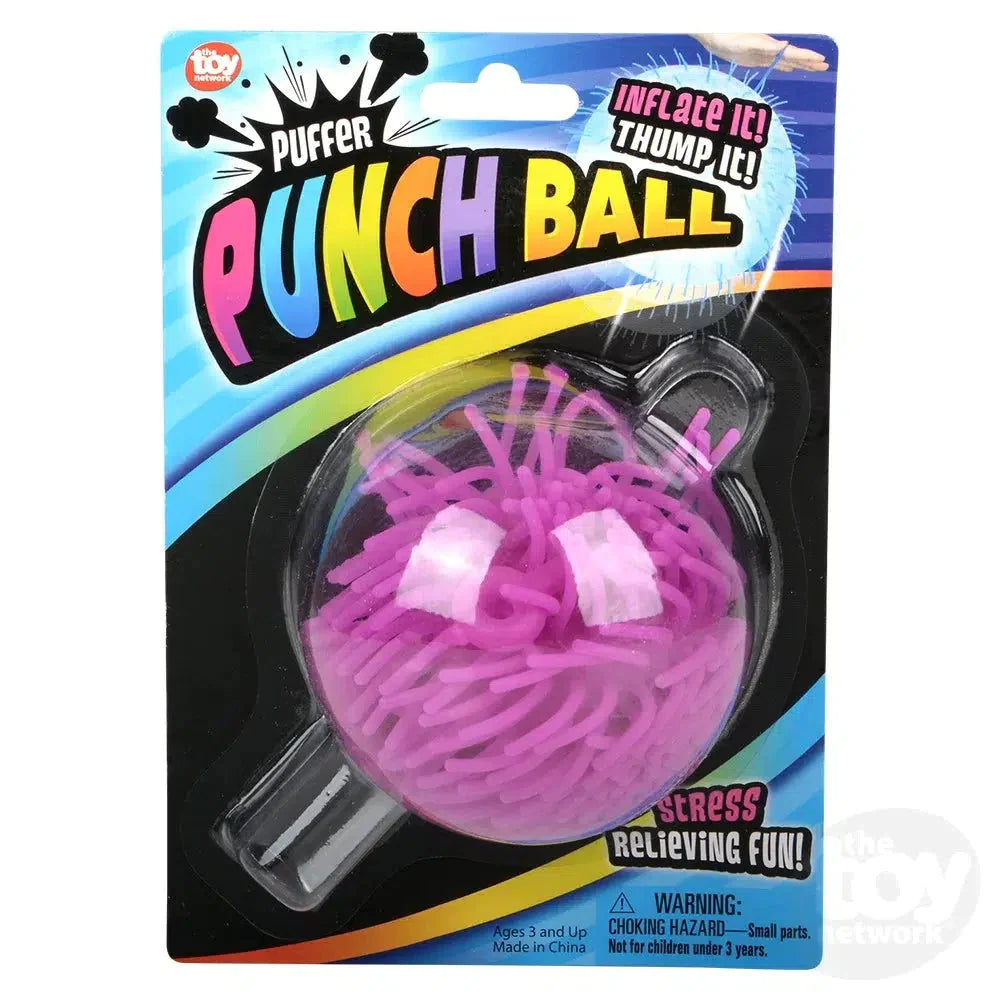 6 Pack Inflatable Punching Ball for Kids - Stress Relief, Fun Exercise, Birthday Party Favors & Indoor/Outdoor Play