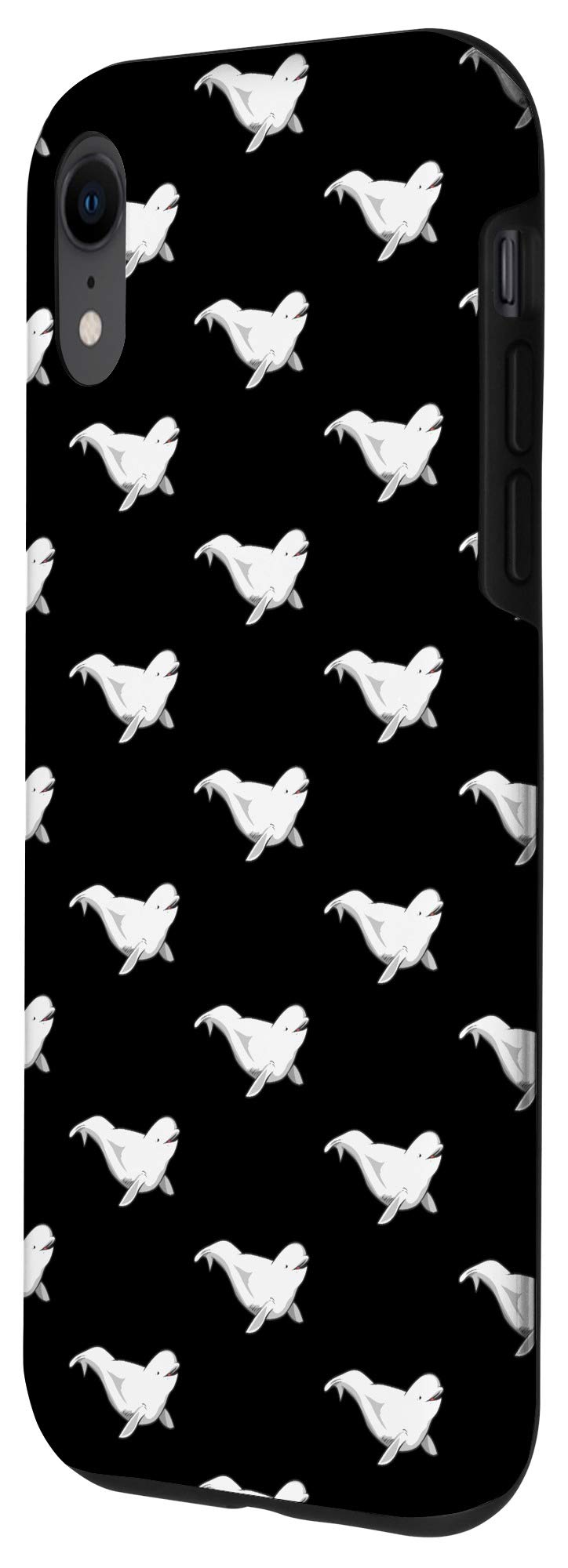 iPhone XR Case with Beluga Whale Animal Pattern - Durable Nature-Inspired Design for Protection & Style - Perfect for Outdoor Adventures, Travel, and Daily Use