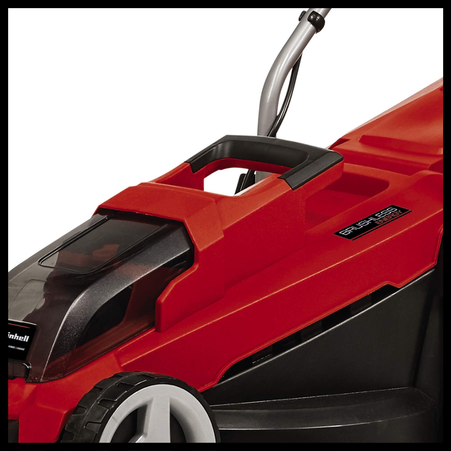 Einhell GE-CM 18/32 Li-Solo Power X-Change Cordless Lawn Mower - 18V, 32cm Cutting Width, Up to 250m² Coverage, Brushless Motor, 25L Grass Collection Bag, 30-70mm Cutting Height (Battery Not Included) - Perfect for Small to Medium Yards, Patios & Garden Maintenance