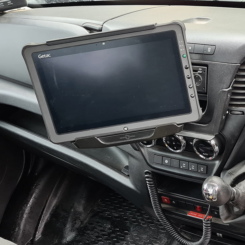Industrial Evolution InDash Mount for Iveco Daily (2018+) - Secure Car Phone Holder for Hands-Free Navigation & Calls - Perfect for Truckers & Delivery Drivers