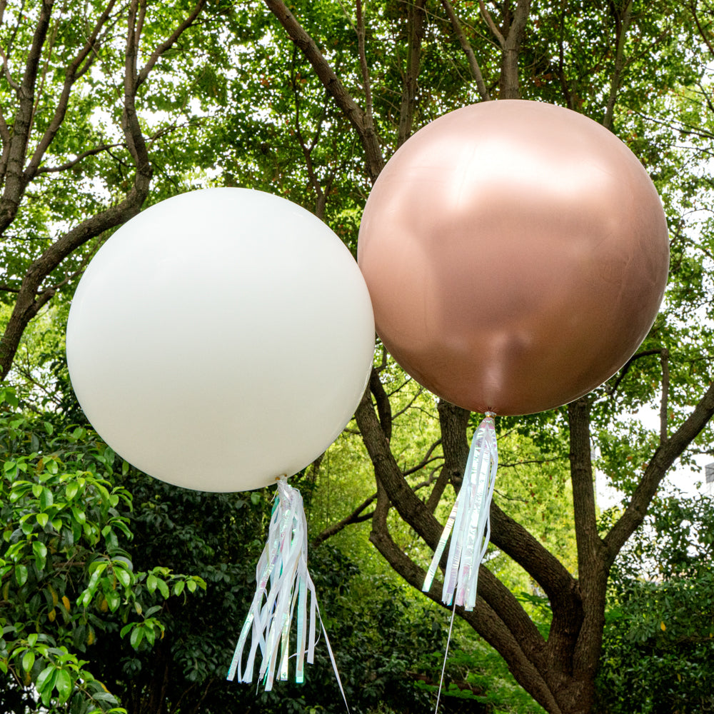 Balloonify Metallic Rose Gold Latex Balloons - 36 Inch (10 Count) for Birthday Parties, Weddings & Special Events