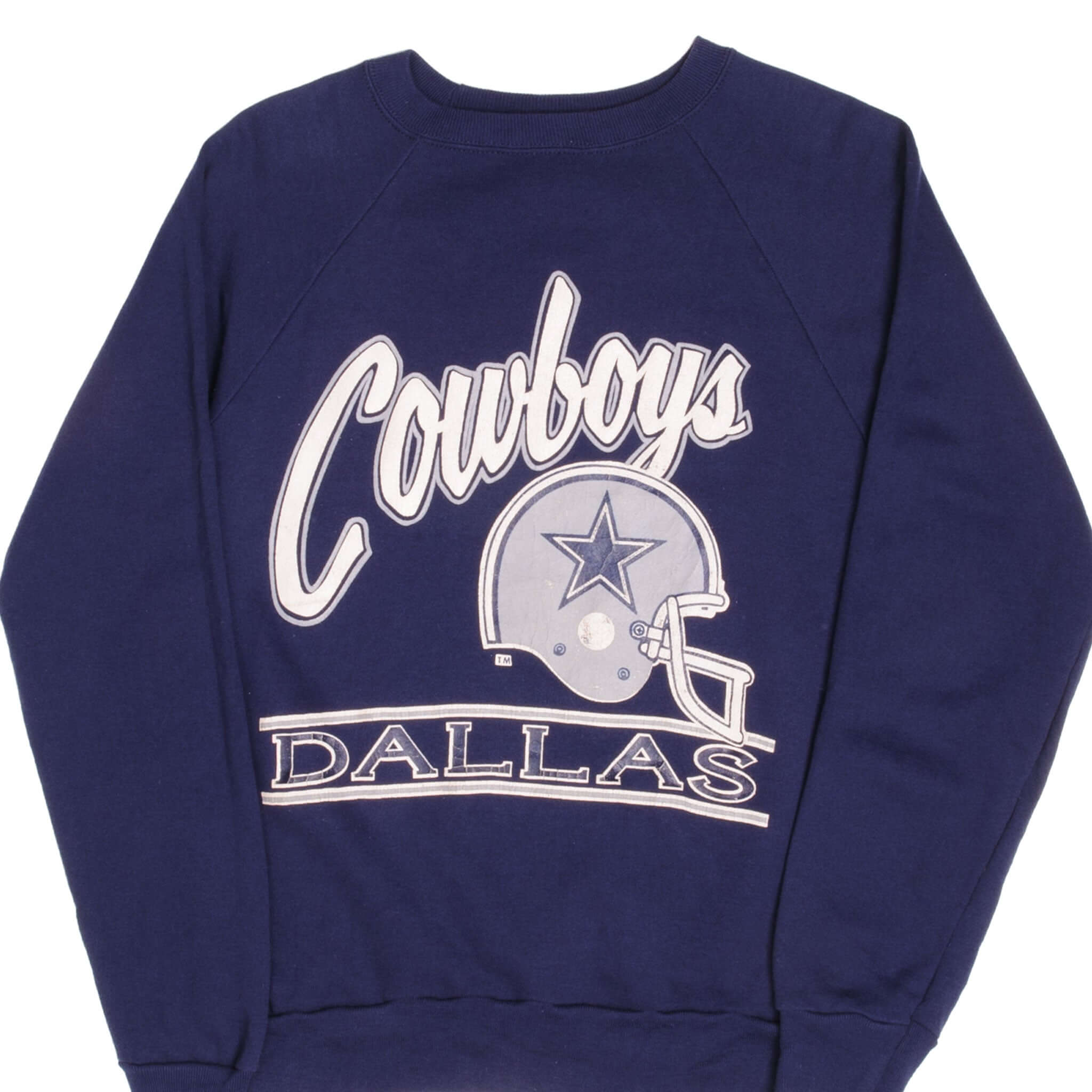 Vintage Champion NFL Dallas Cowboys Sweatshirt 1990s Medium Made in USA - Retro Football Fan Gear for Game Day & Casual Wear