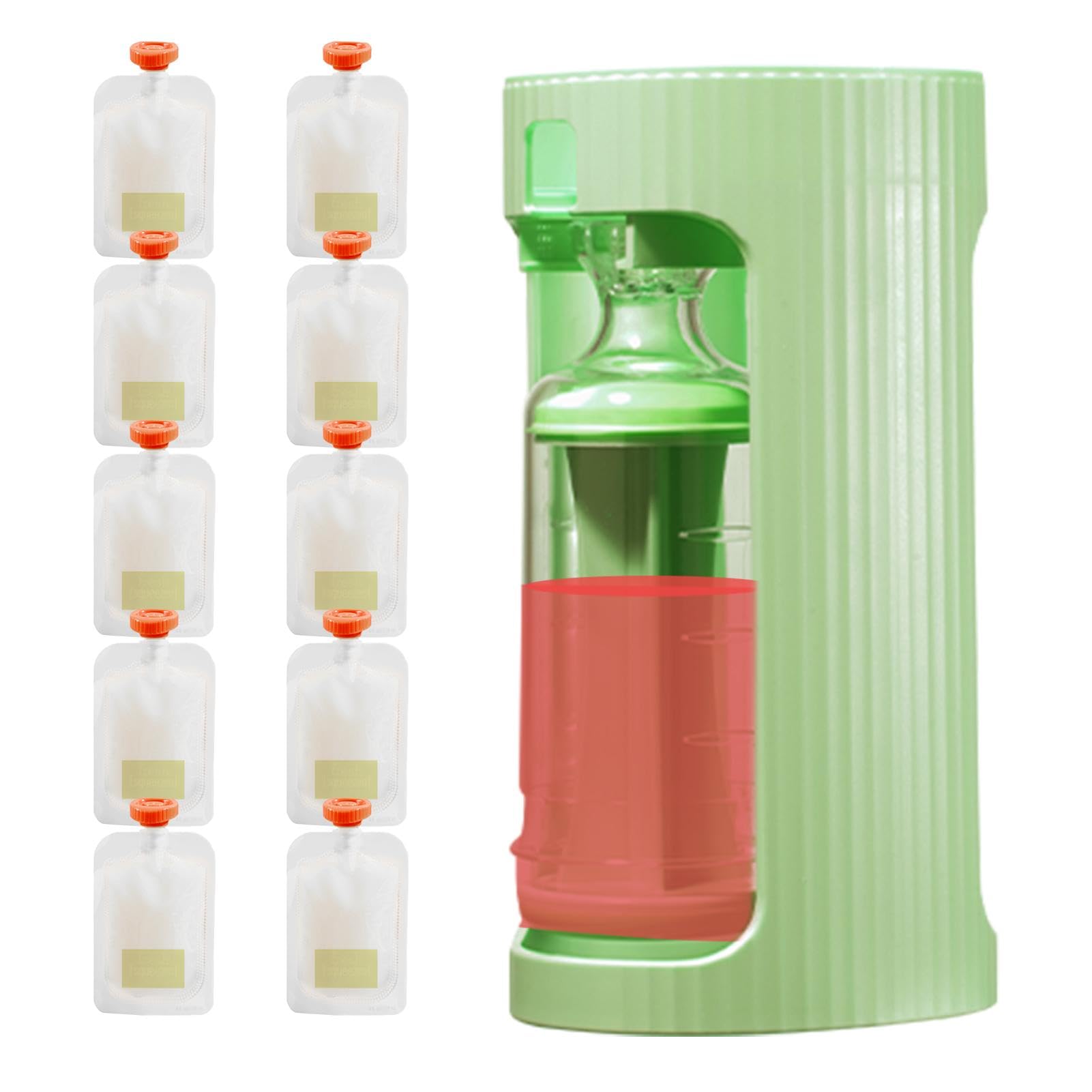 Refillable Food Pouch Holder - Portable Puree Squeezer for Kids | Easy Mealtime & Travel Snacks