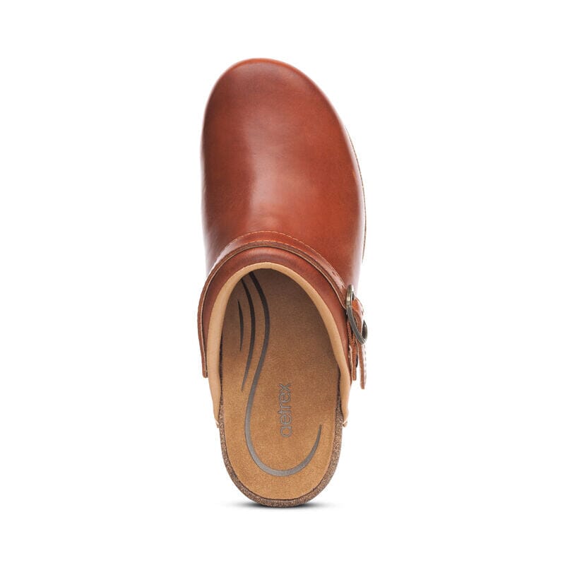 AETREX BECKIE Cork Clog Shoes - Comfortable Women's Slip-On Sandals for Walking & Casual Wear | Final Sale