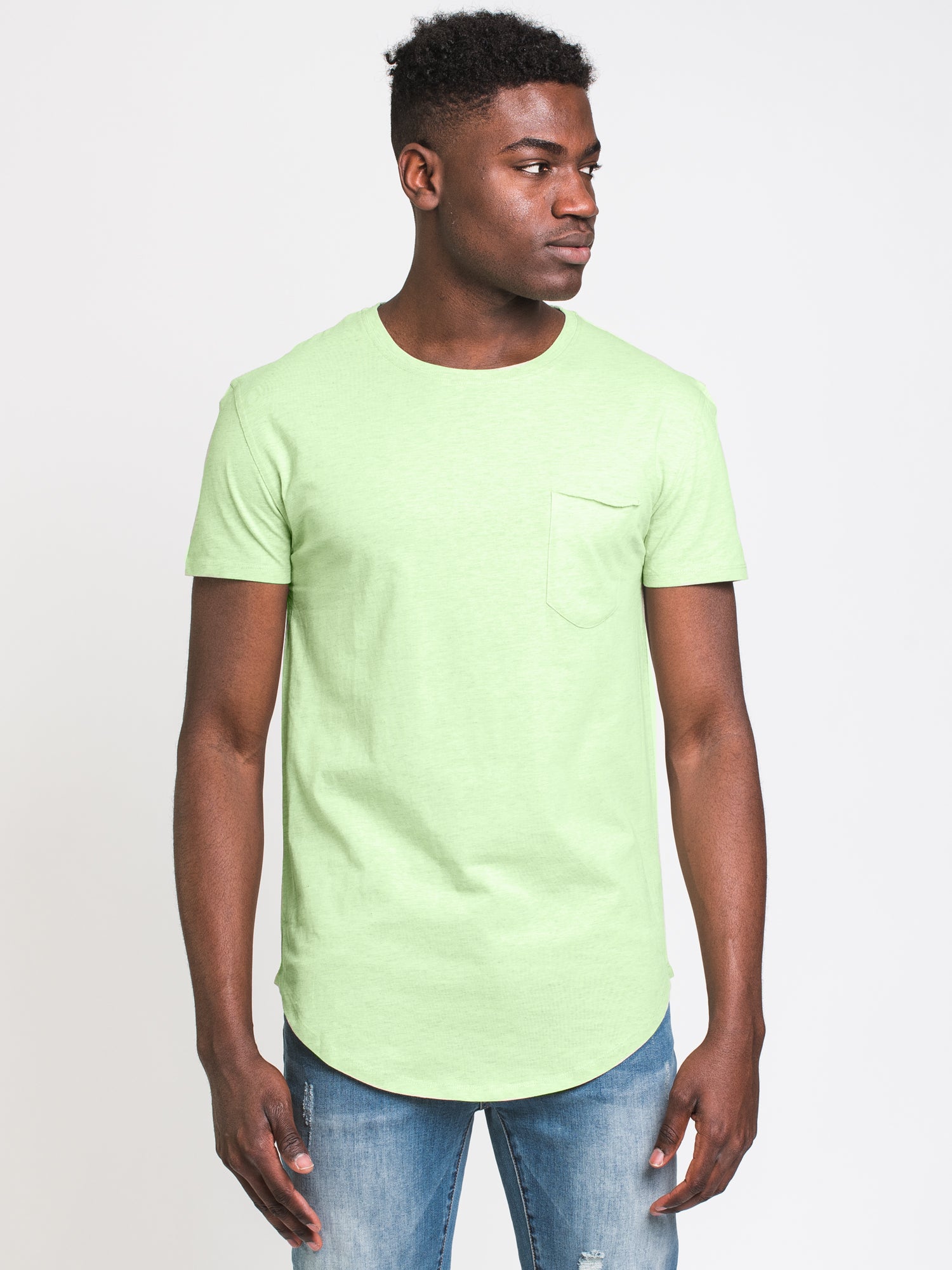 BOATHOUSE Men's Longline T-Shirt - Slim Fit Casual Tee for Streetwear & Everyday Outfits | Perfect for Gym, Lounge & Urban Fashion
